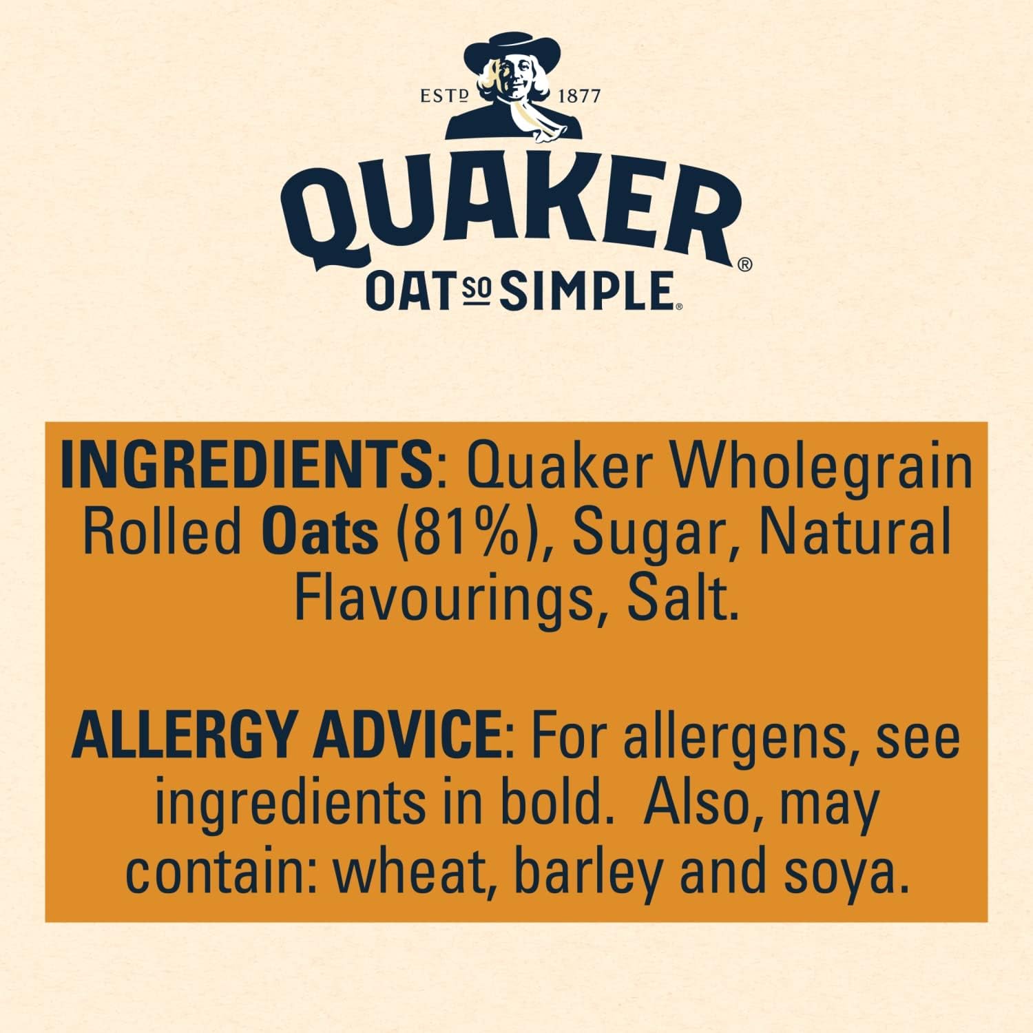 Quaker Oat So Simple Golden Syrup Porridge, 10 x 36g 5