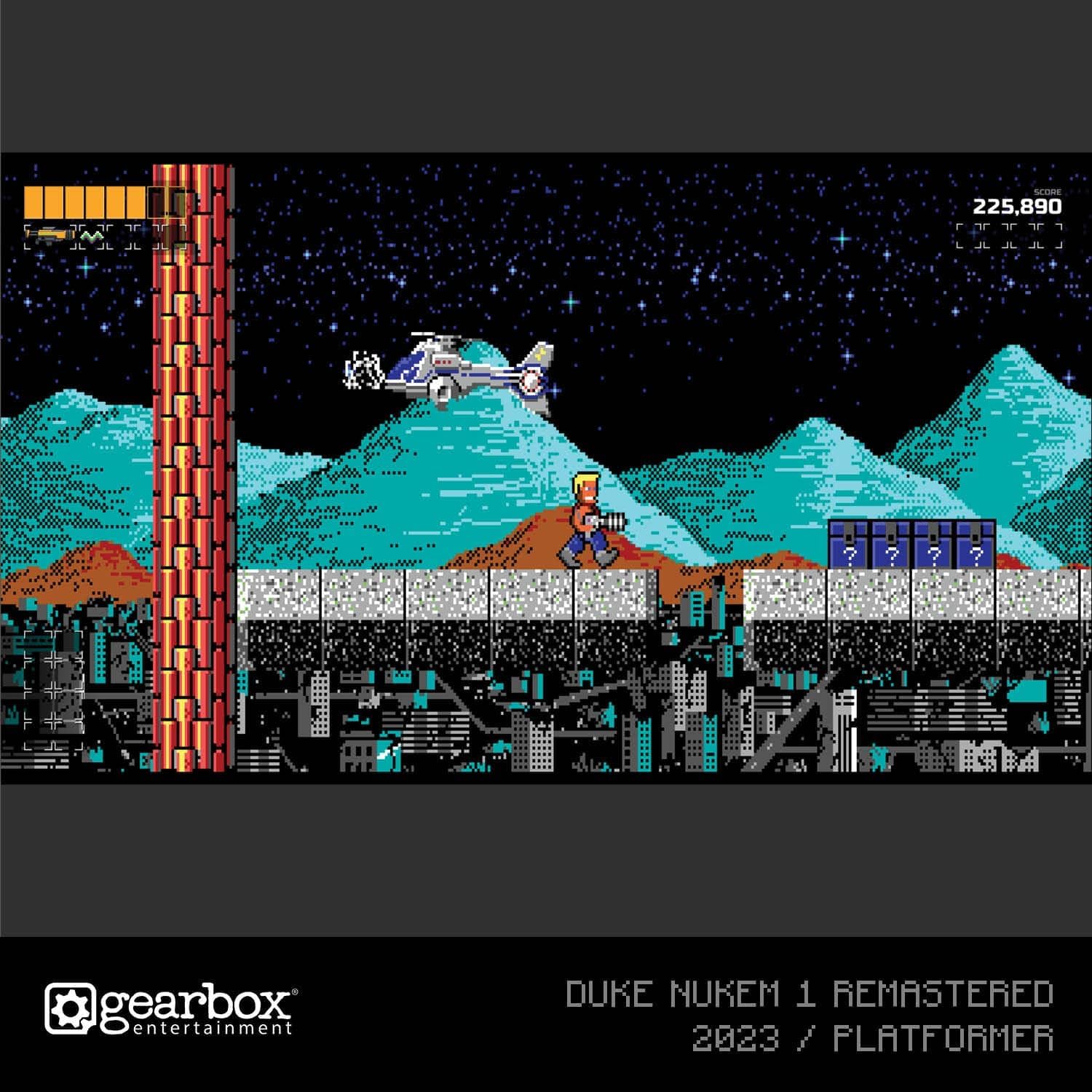 Duke Nukem Collection 1 - Evercade Blaze Red Cartridge 3