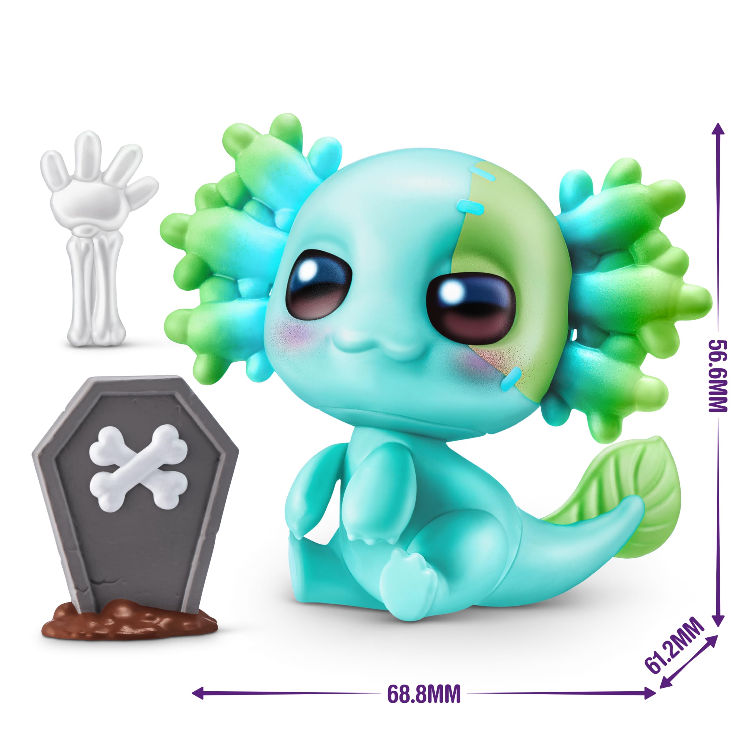 5 Surprise A-LOT-A AXOLOTLS by ZURU - Unbox 2 Capsules | Series 1 Miniature Figure