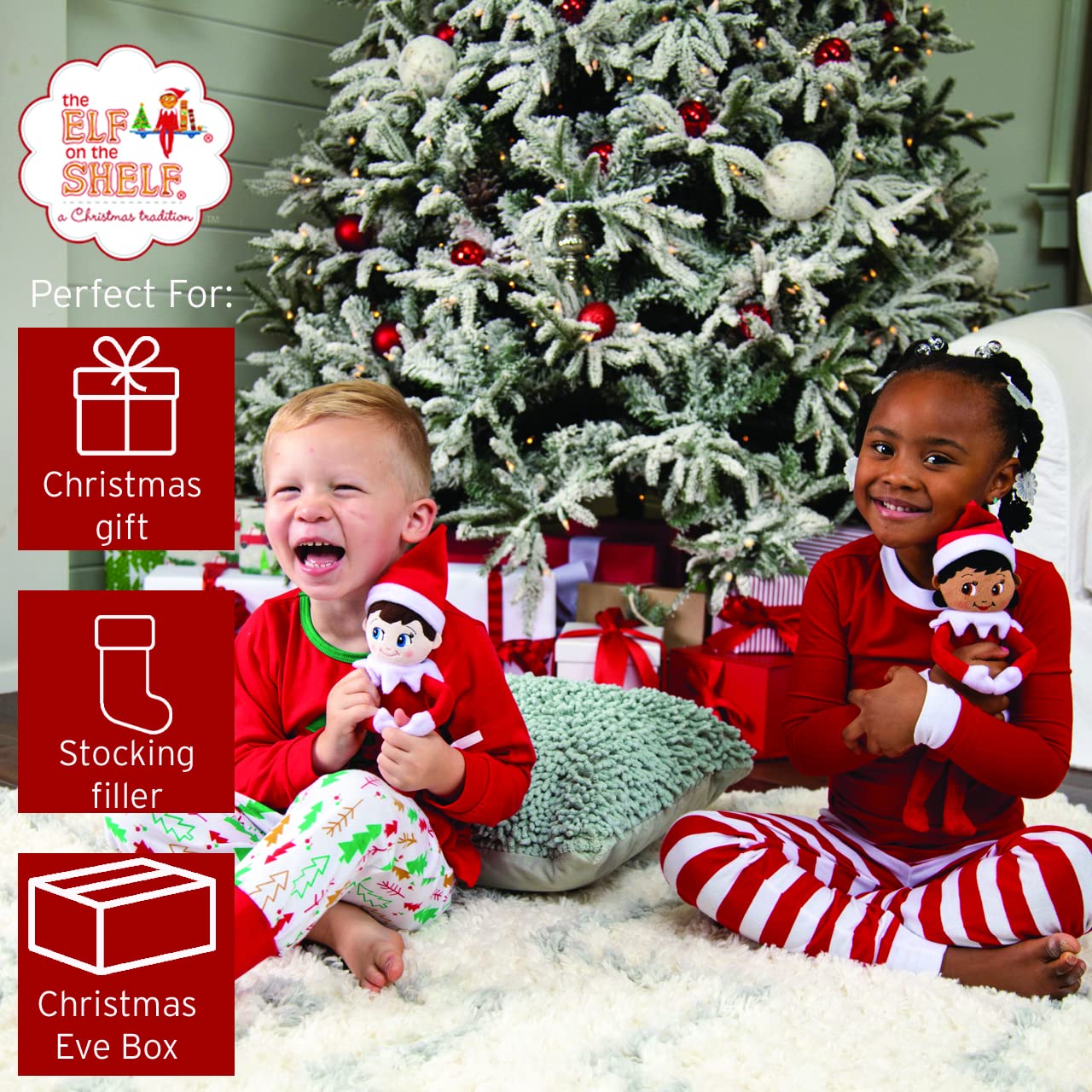 Elf on the Shelf Plushee Pal Snugglers - 12" Cuddly Plush Boy Elf 5