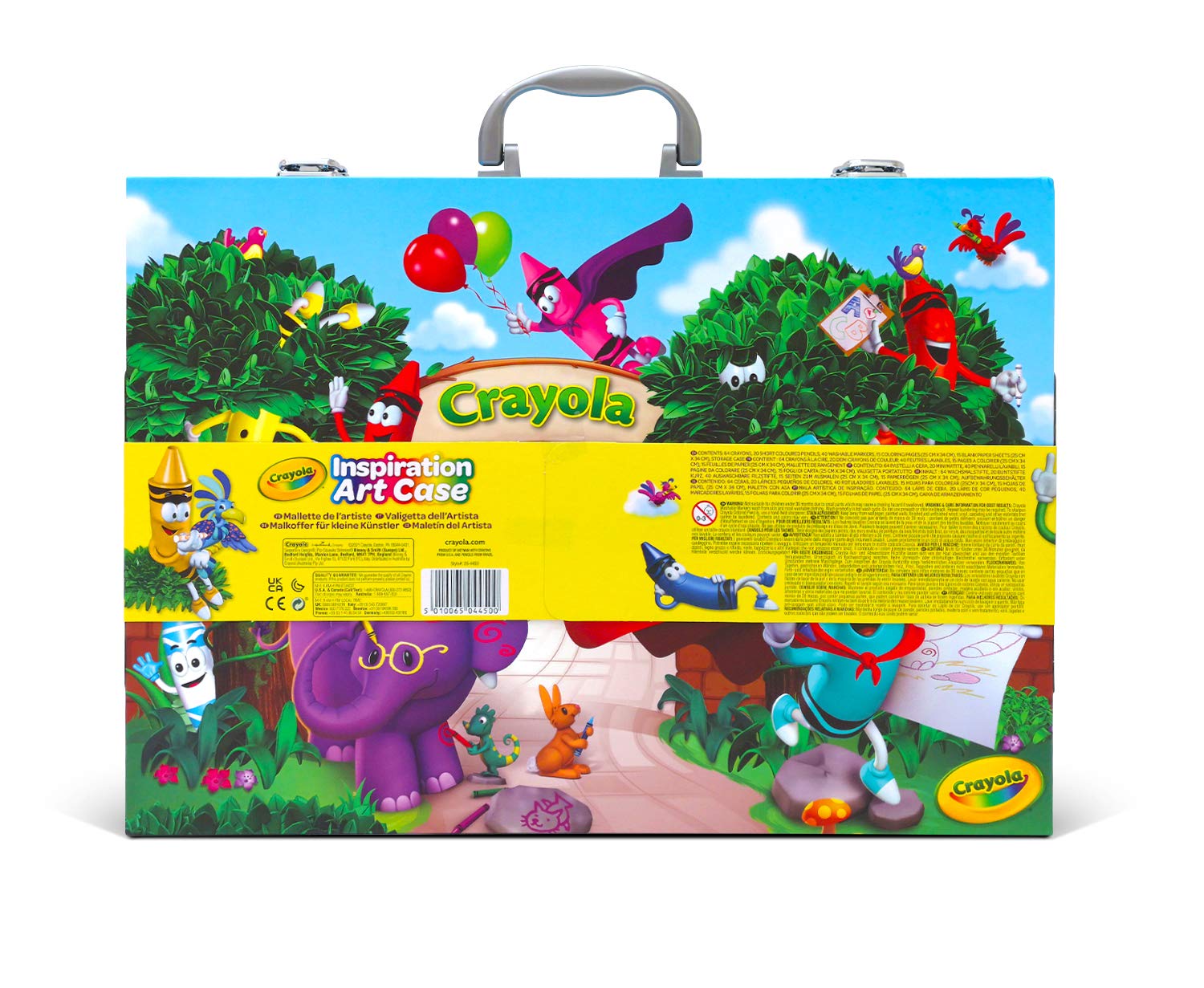 Crayola Inspiration Art Case - 155-Piece Kids Art Supply Set with Crayons, Markers & Pencils 4