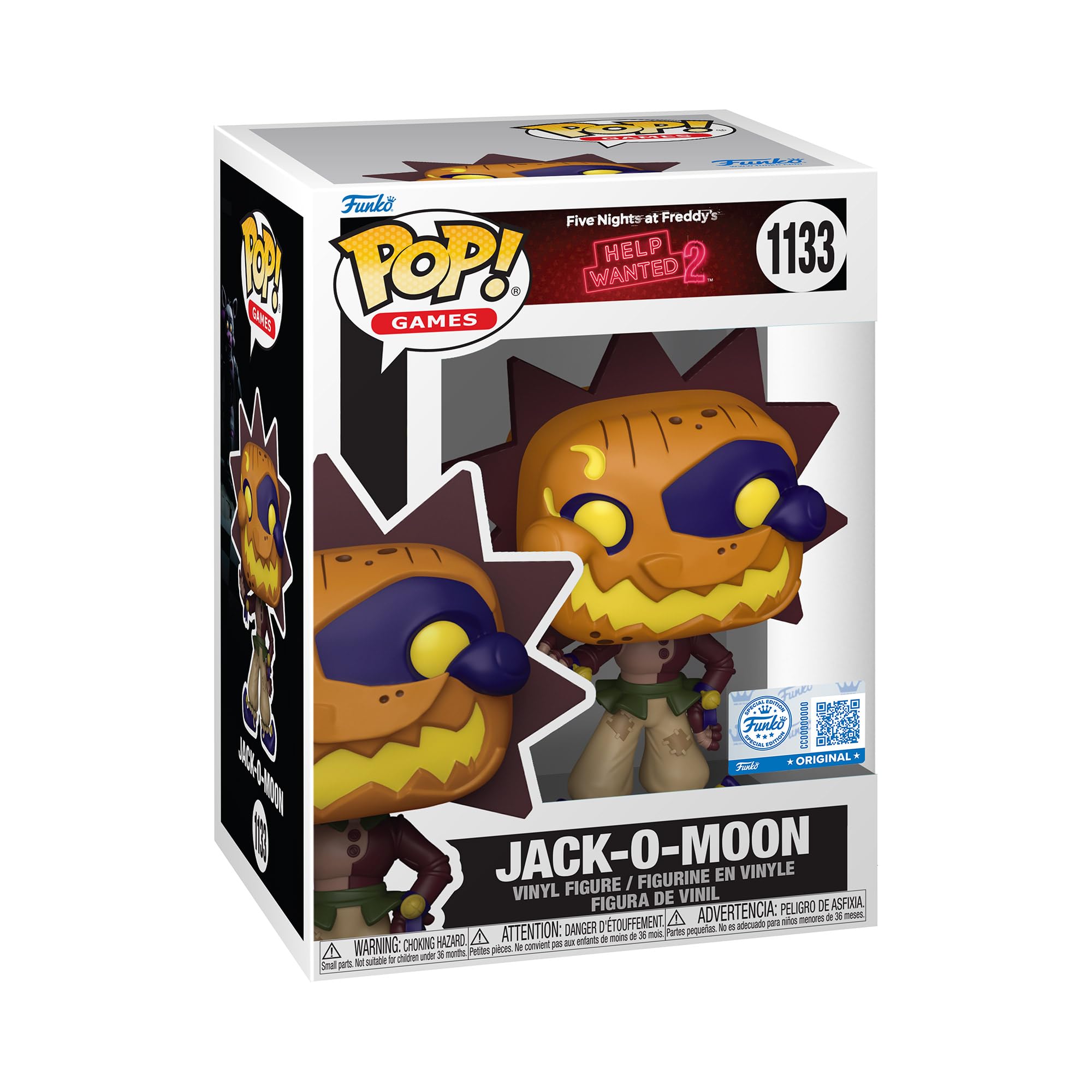 Funko Pop! Games: Five Nights at Freddy's - Jack-O-Moon Vinyl Figure | 3.75 in | Model 88555 1