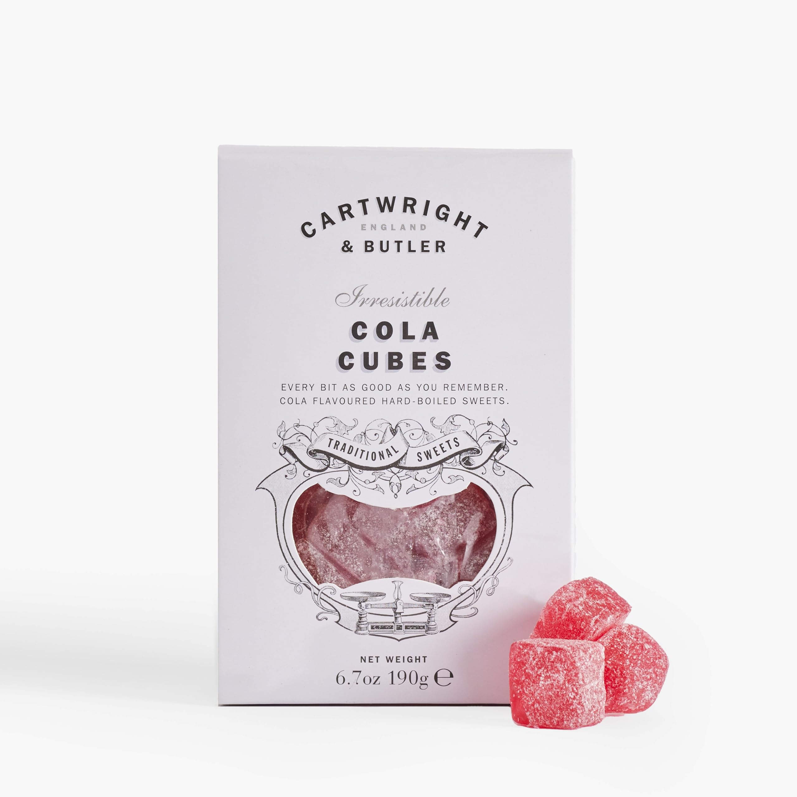 Cartwright & Butler - Cola Cubes Sweets in Carton