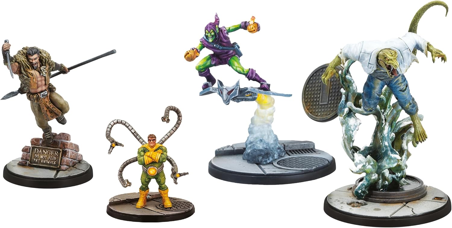 Atomic Mass Games Marvel Crisis Protocol: Spider Foes Affiliation Pack Miniatures Game (CP148) 6
