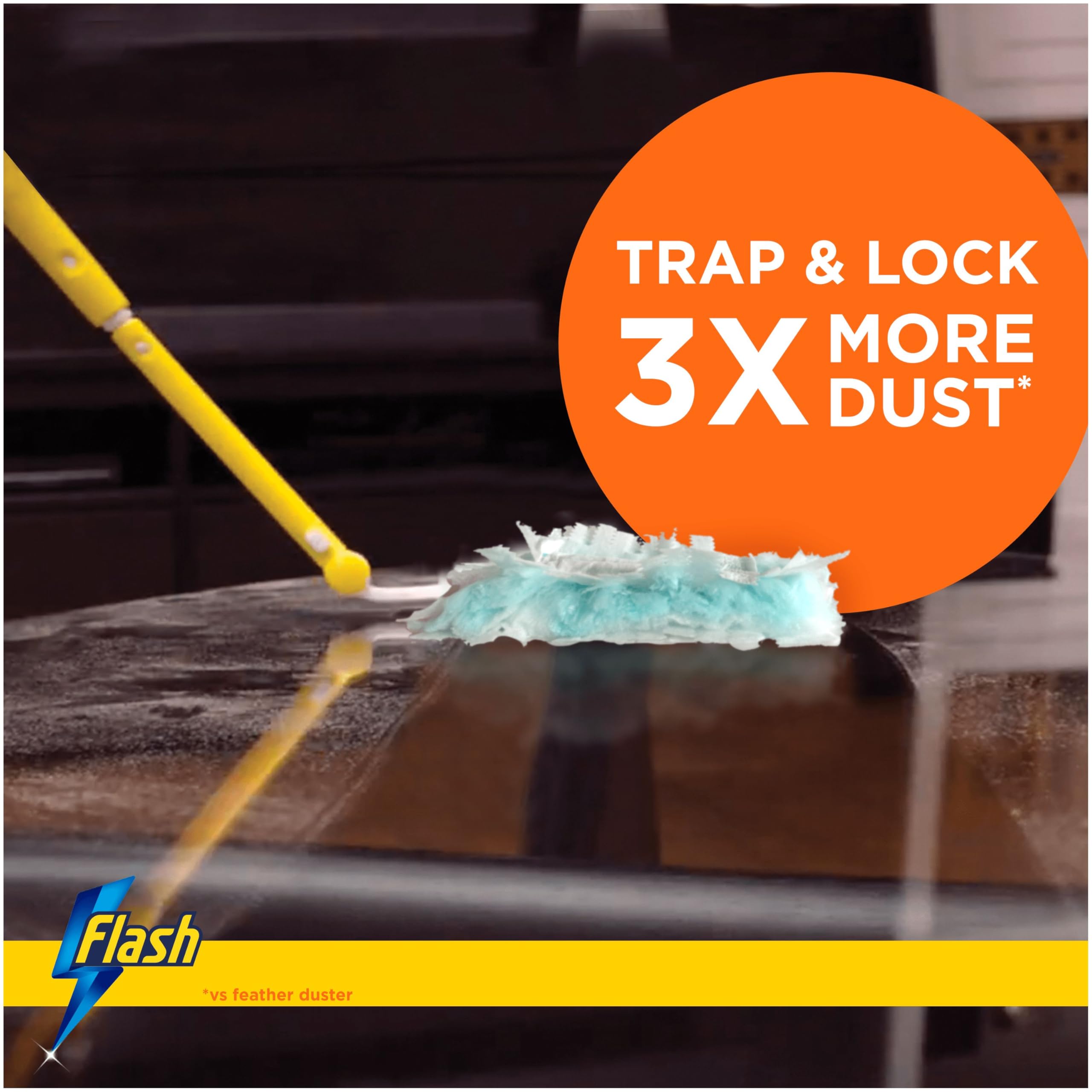 Flash - Dust Magnet Duster XXL Starter Kit with 2 Refill Pads 3