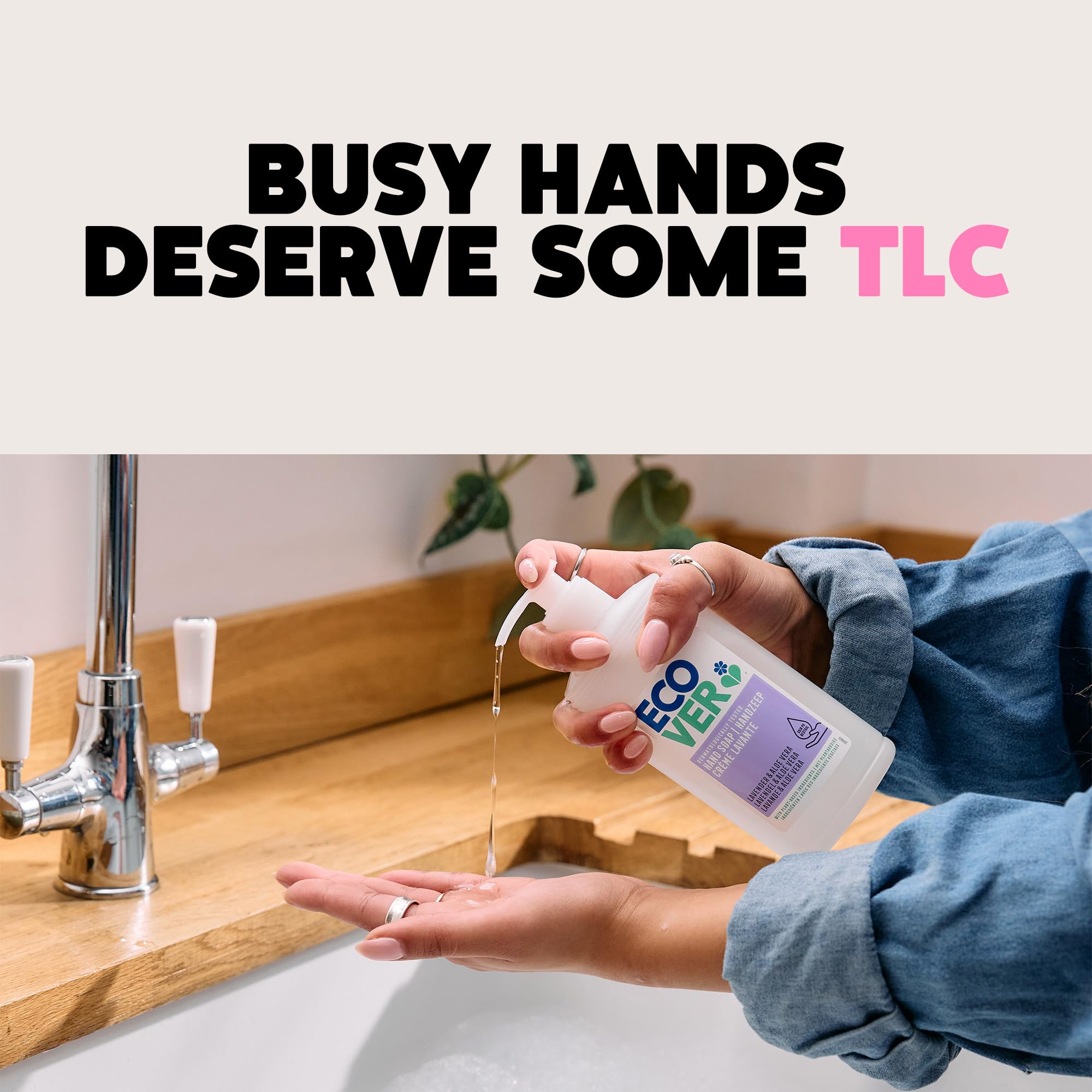 Ecover - Hand Wash Refill, Fresh Citrus & Orange, 980g