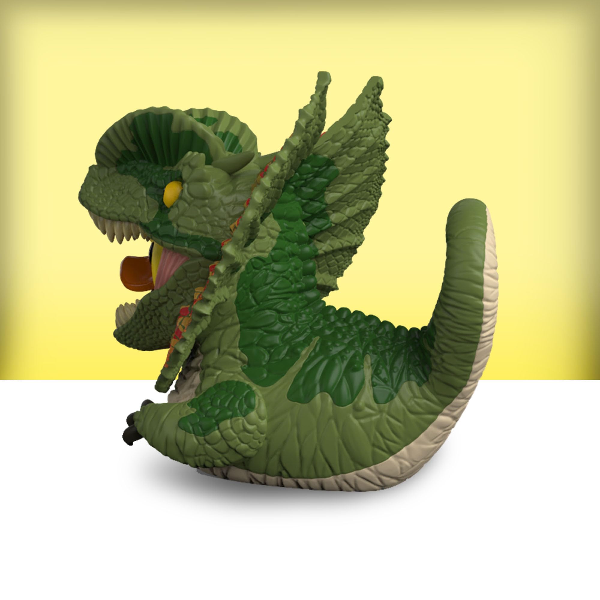 TUBBZ Mini Jurassic World Rebirth - Dilophosaurus Vinyl Duck Figure