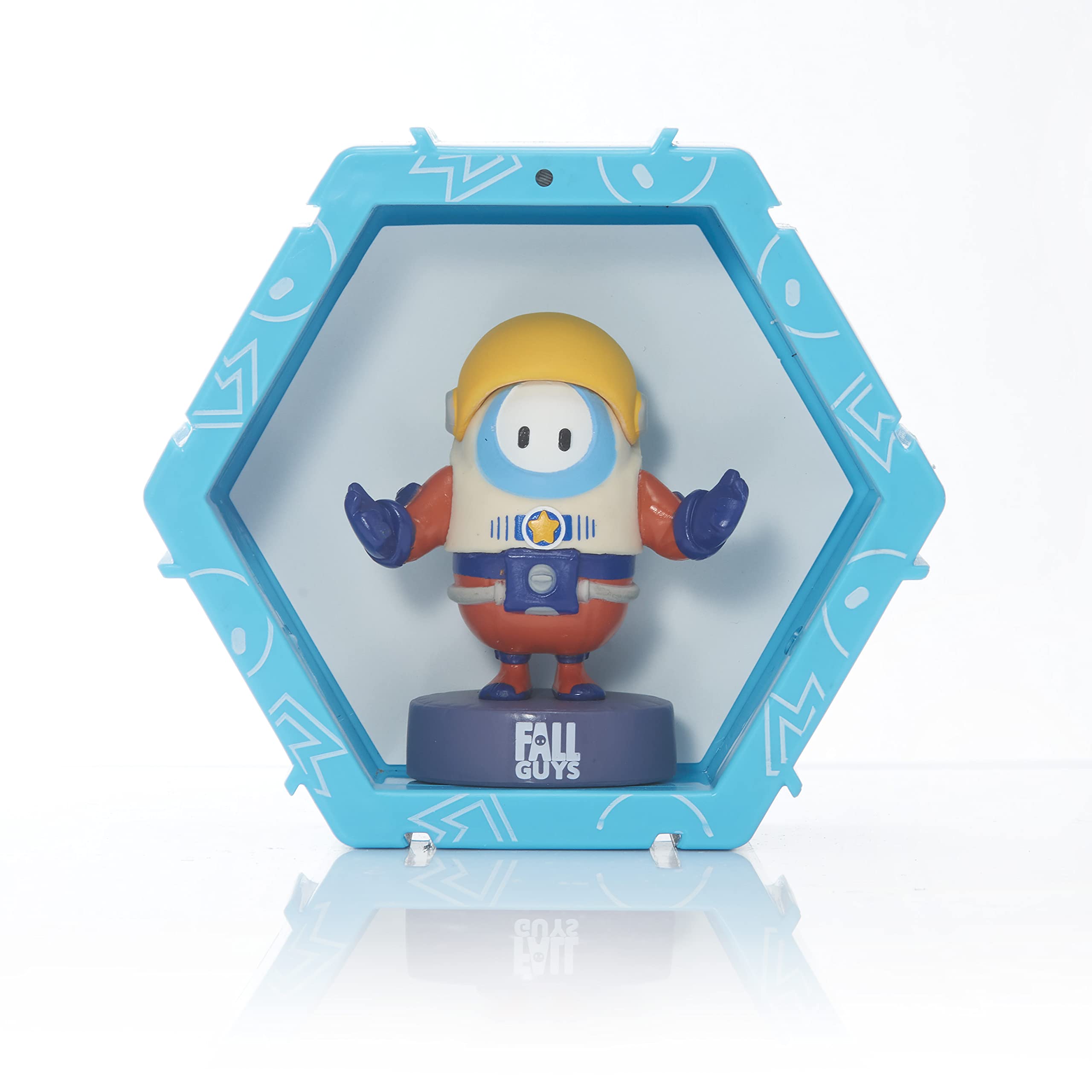 WOW! PODS Fall Guys: Ultimate Knockout - Astronaut Light-up Bobble-Head Figure | Collectible Toy