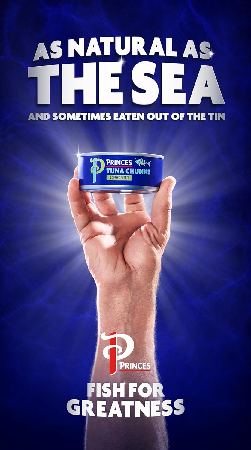 Princes Tuna Chunks in Spring Water, 4 x 145g 5