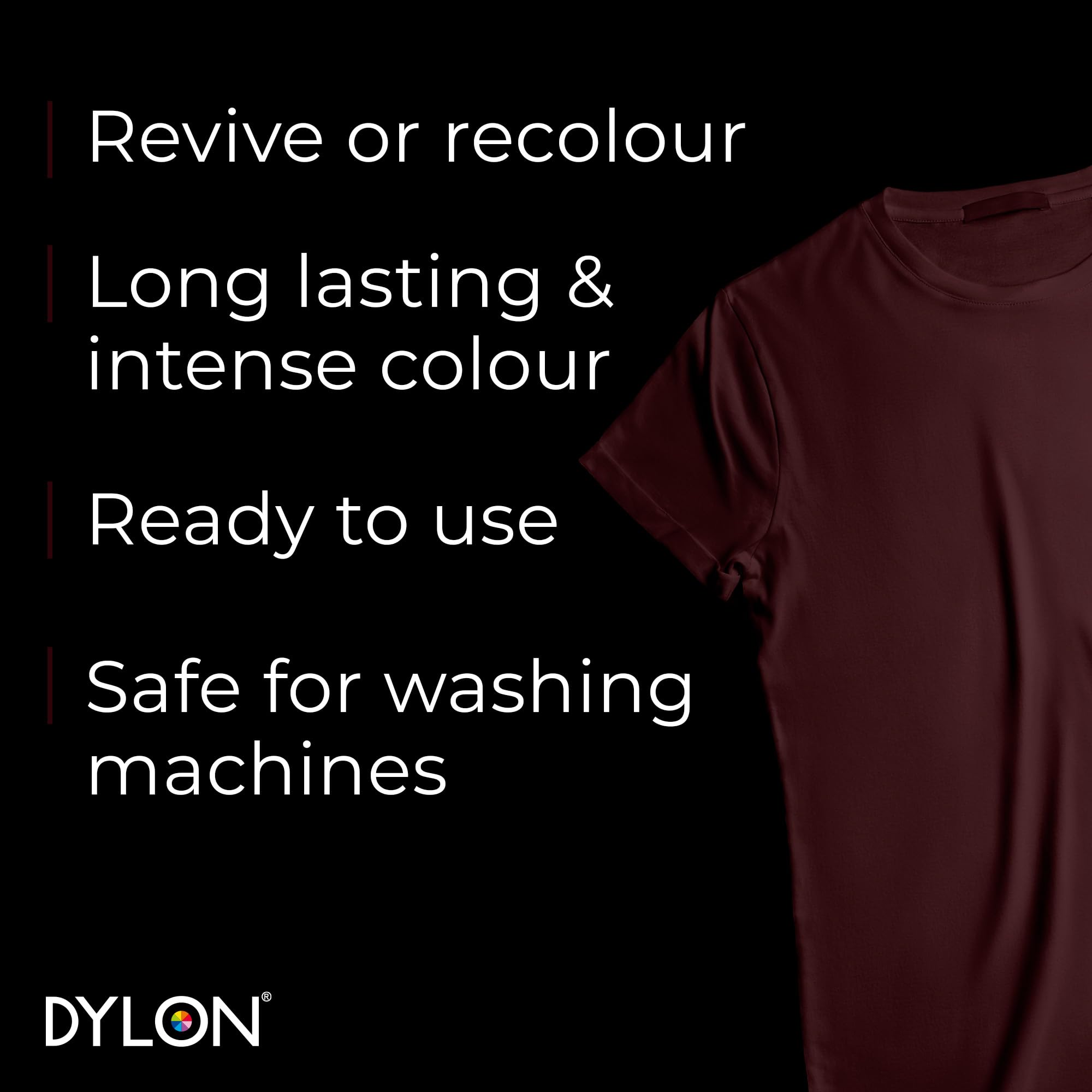 Dylon Washing Machine Fabric Dye Pod - Espresso Brown, 350g 3