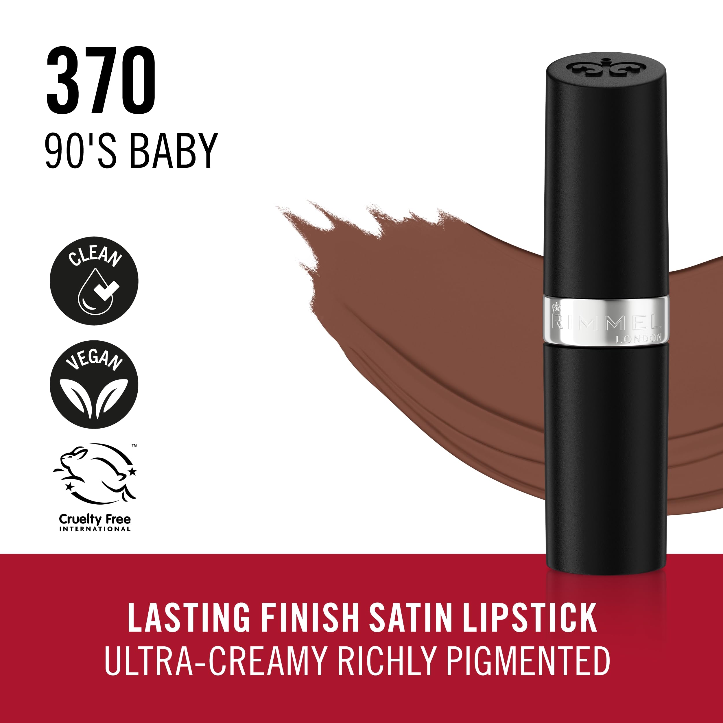 Rimmel - Lasting Finish Lipstick 90's Baby (14.6 g)