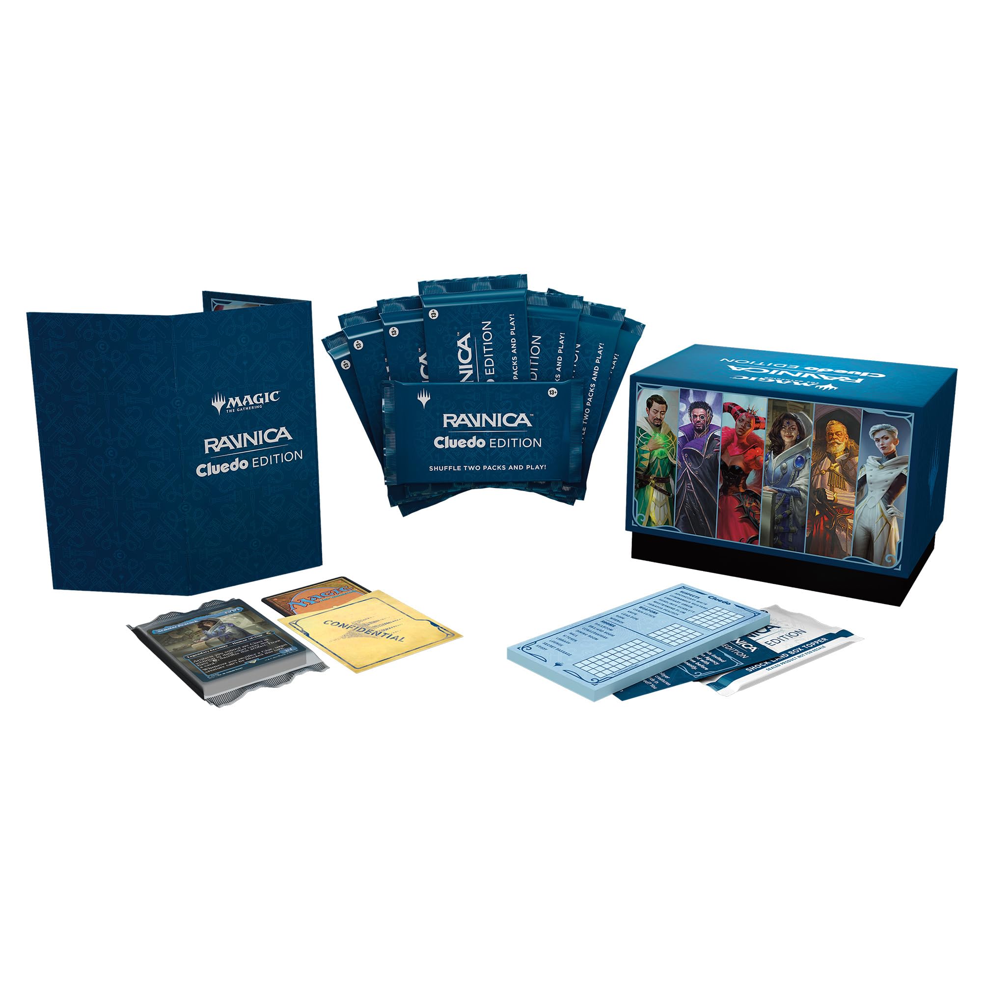 Magic: The Gathering Ravnica: Cluedo Edition – 3-4 Player Murder Mystery Card Game 7