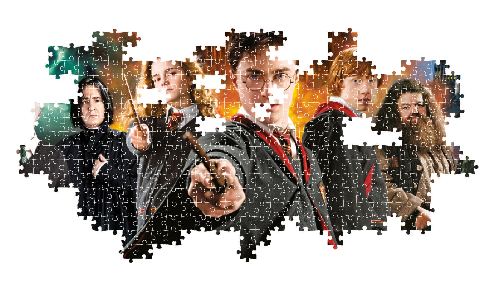 Clementoni 1000 Piece Panoramic Jigsaw Puzzle: Harry Potter - Adult Puzzle 12