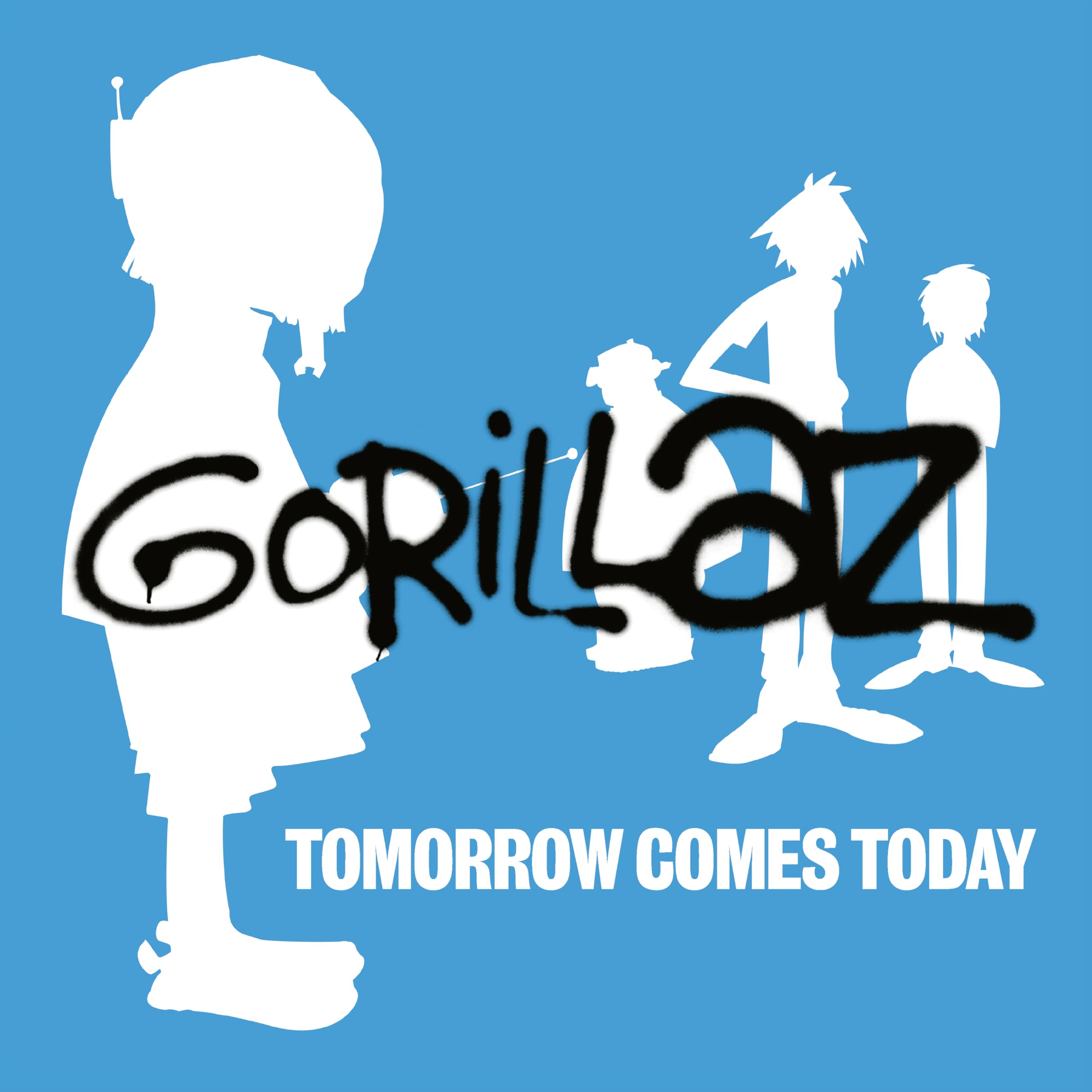 Gorillaz - Tomorrow Comes Today [Limited White & Blue Colour EP Vinyl]