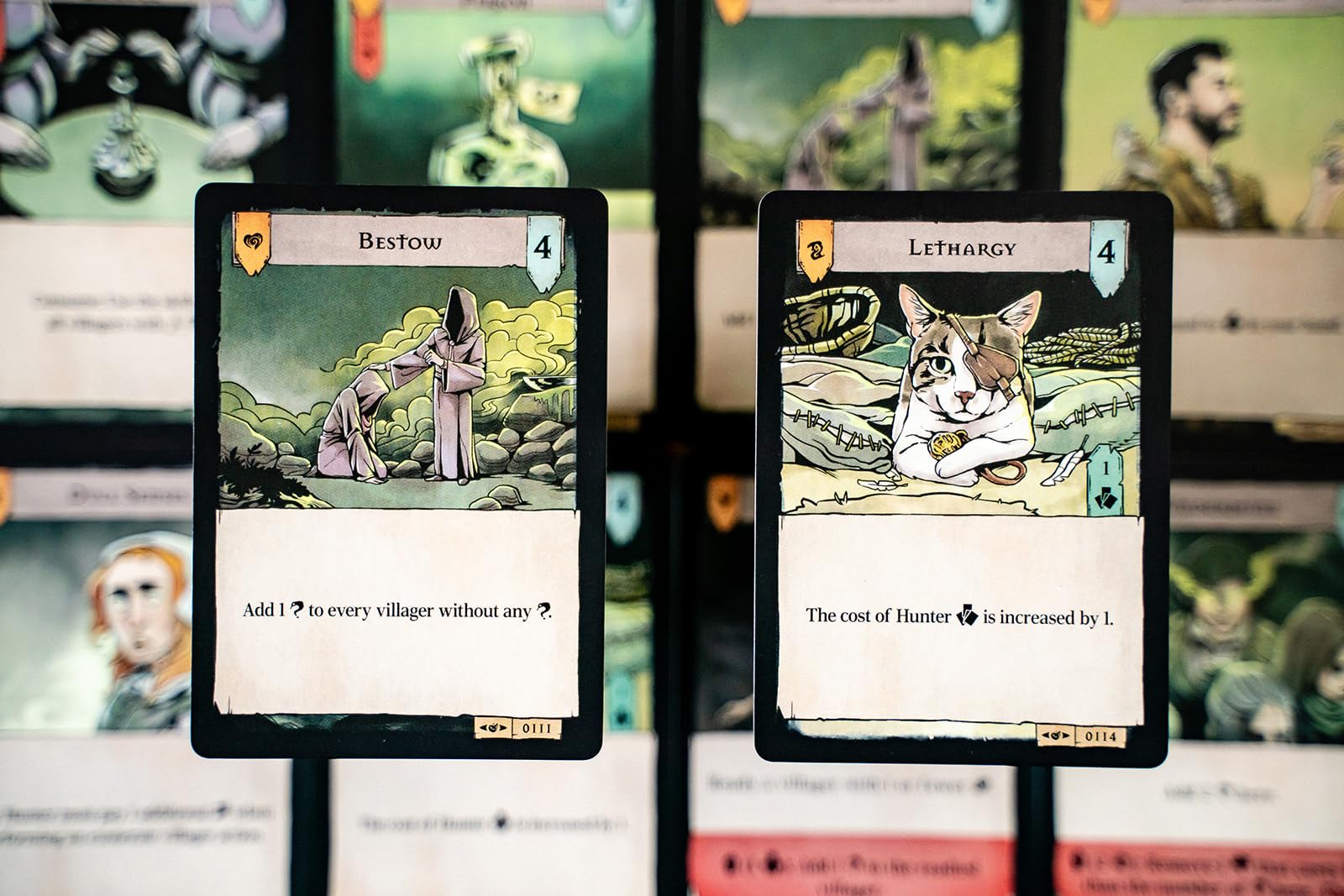 Capstone Games Pagan: Fate of Roanoke Trials of Old Erweiterungspaket – Asymmetrisches Deduktionskartenspiel für 2 Spieler