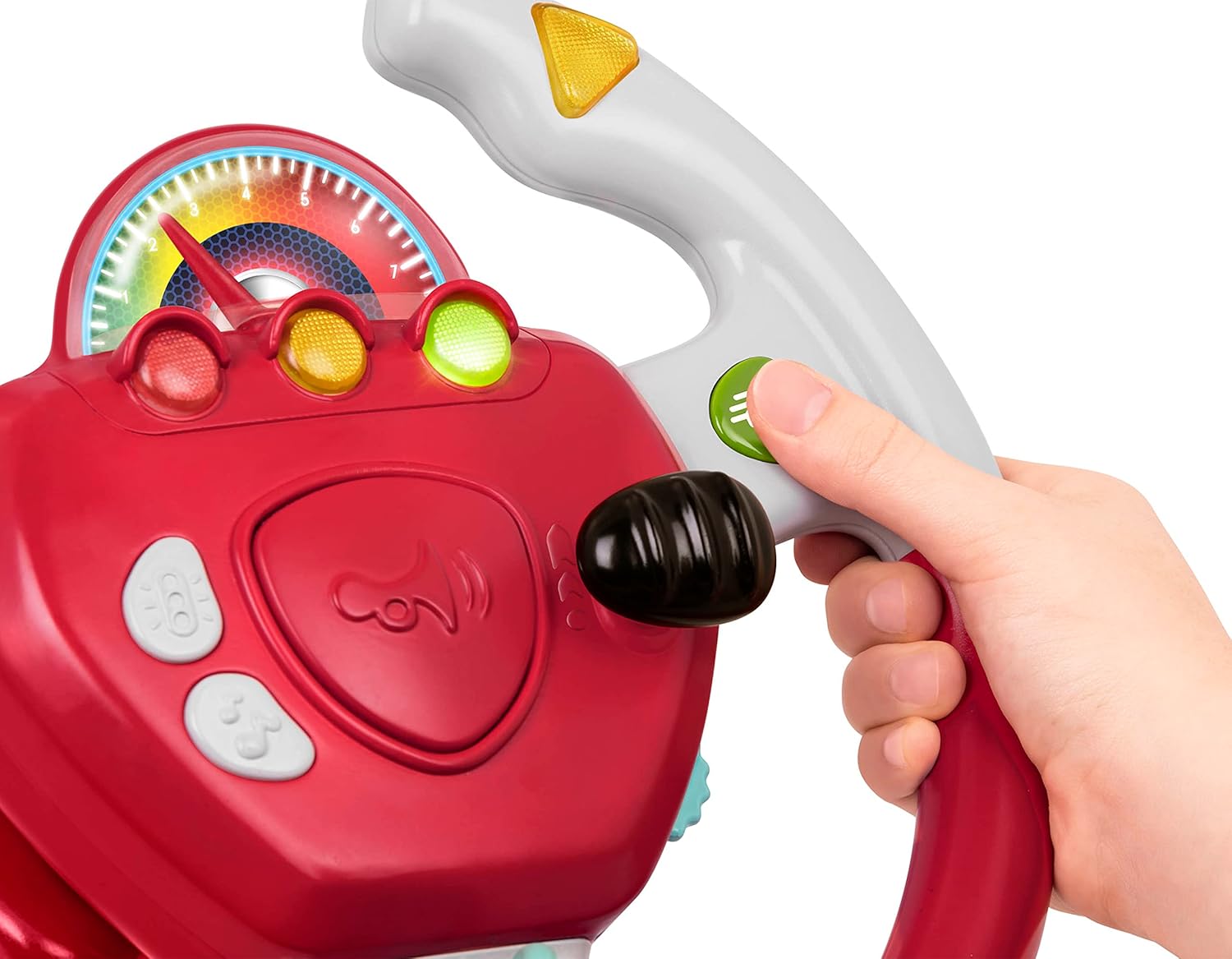 Battat Geared to Steer Interactive Driving Wheel - Educational Toy for Toddlers 2+