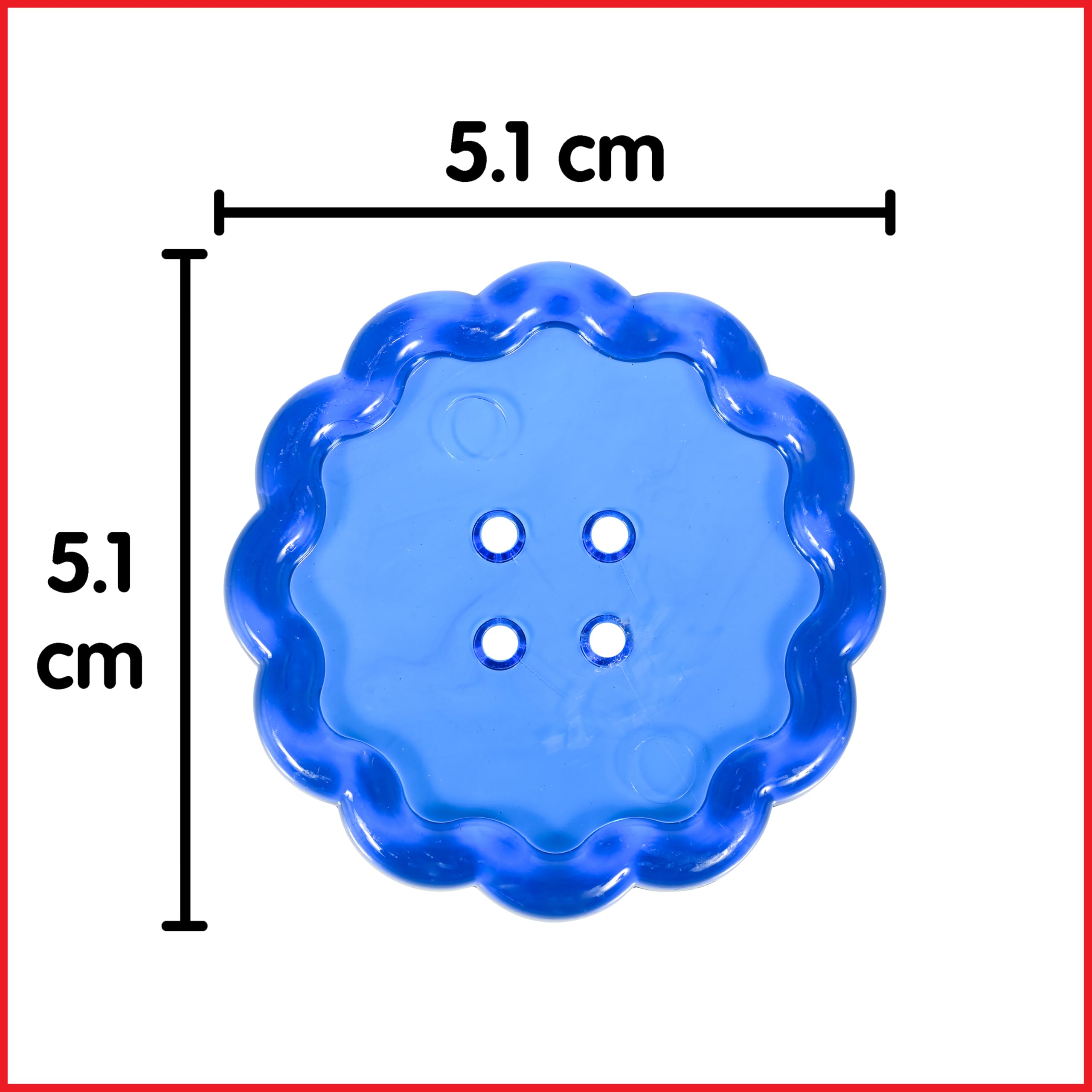 edxeducation Transparent Large Buttons - Light Table Activity Set for Early Learning 7