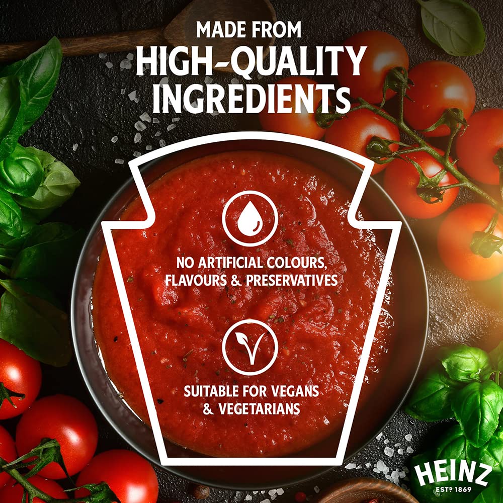 Heinz Tomato Ketchup 50% Less Sugar & Salt 435g 6