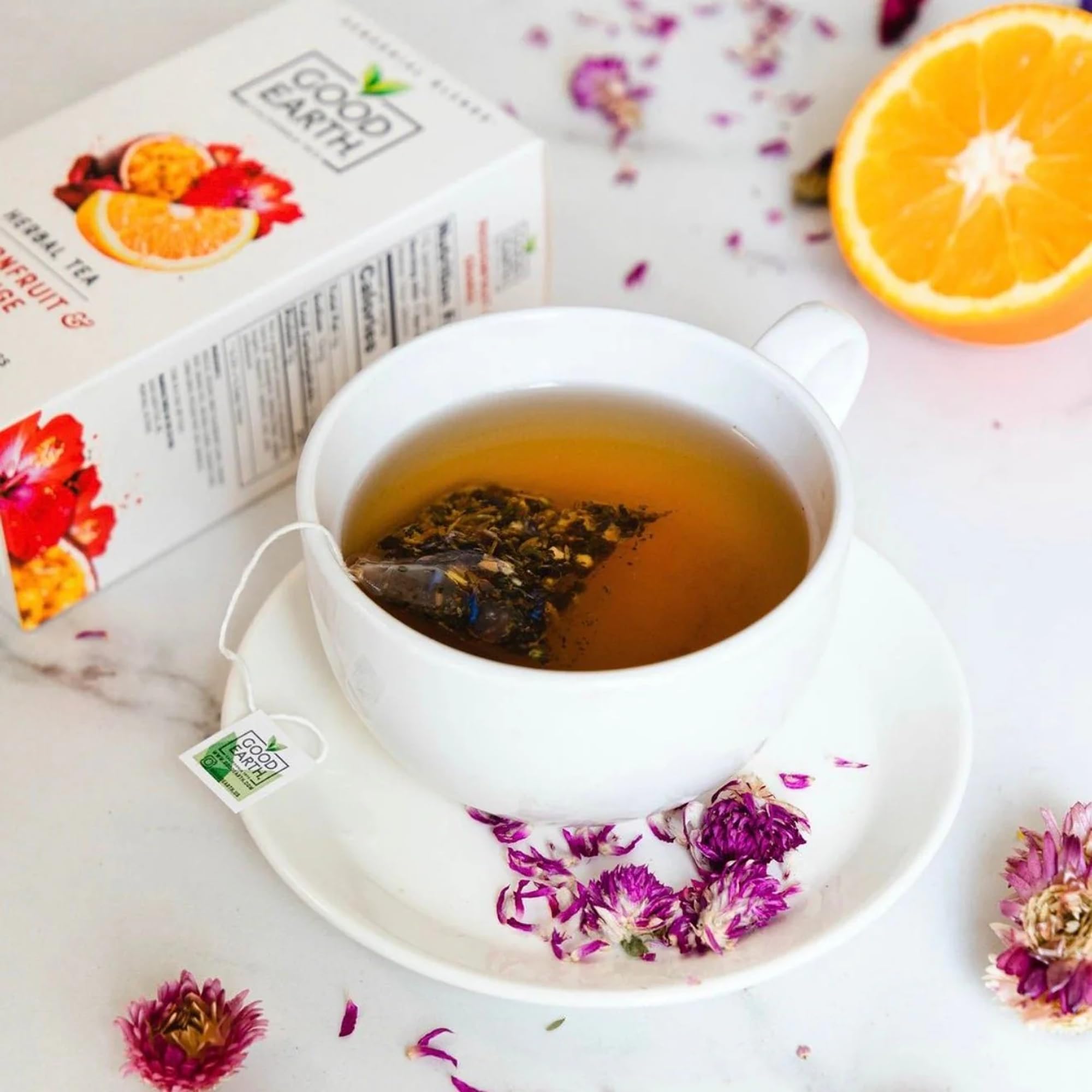 Good Earth Tea Co. – Passionsfrucht- und Orangen-Teebeutel 3