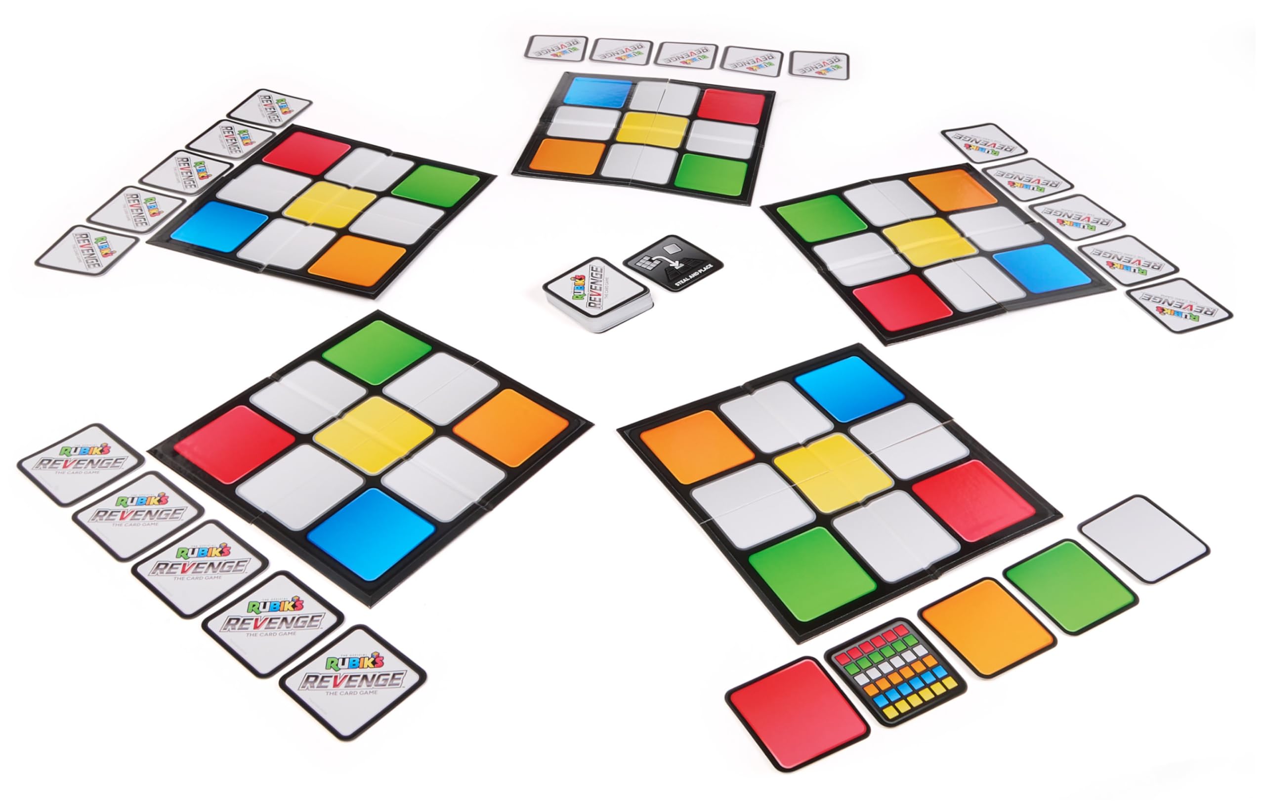 Rubik’s Cube Revenge The Card Game - Family Card Game Based on 3x3 Rubik's Cube 16