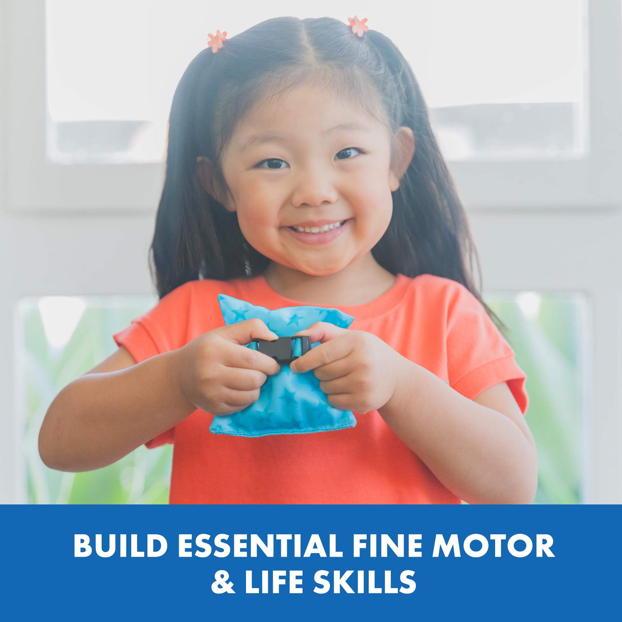 Learning Resources Dressing Skills Bean Bags - Educational Sensory Toys for Toddlers 3+