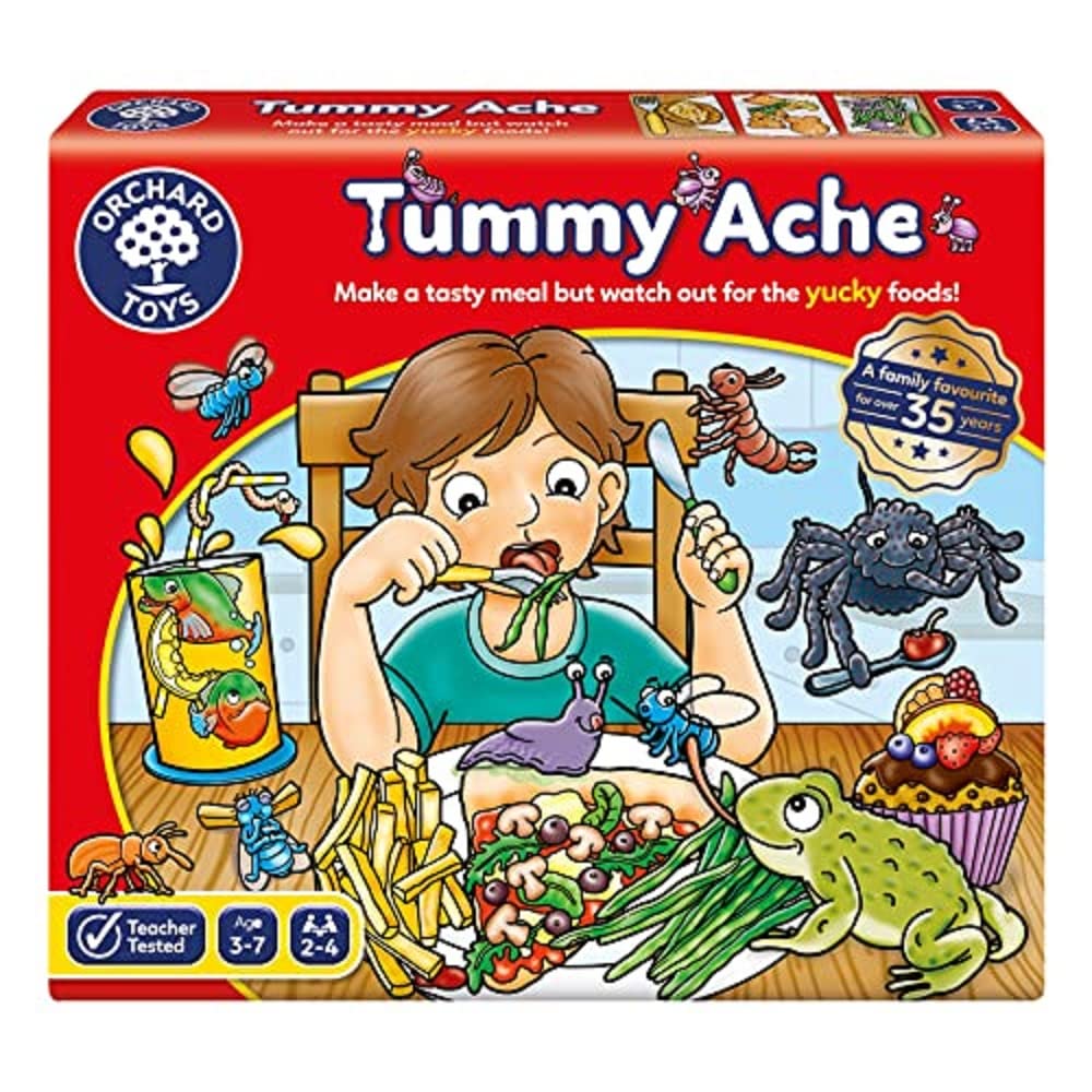 Orchard Toys Tummy Ache Game - Family Card Game for Kids 5