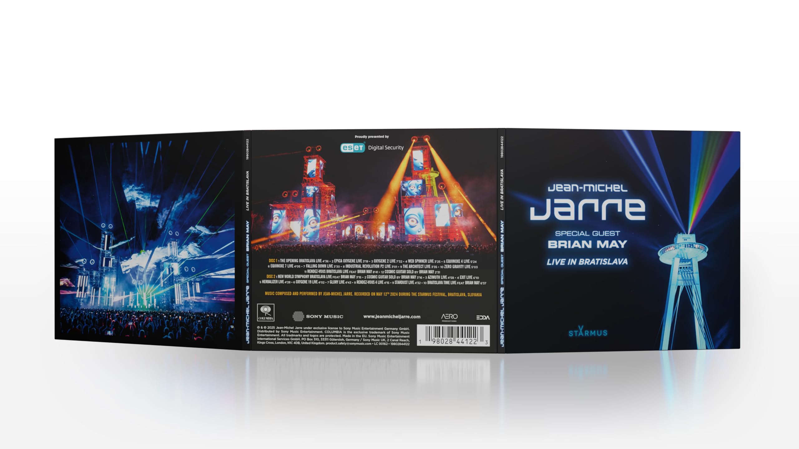 Jean-Michel Jarre - Live In Bratislava [Audio CD] 3