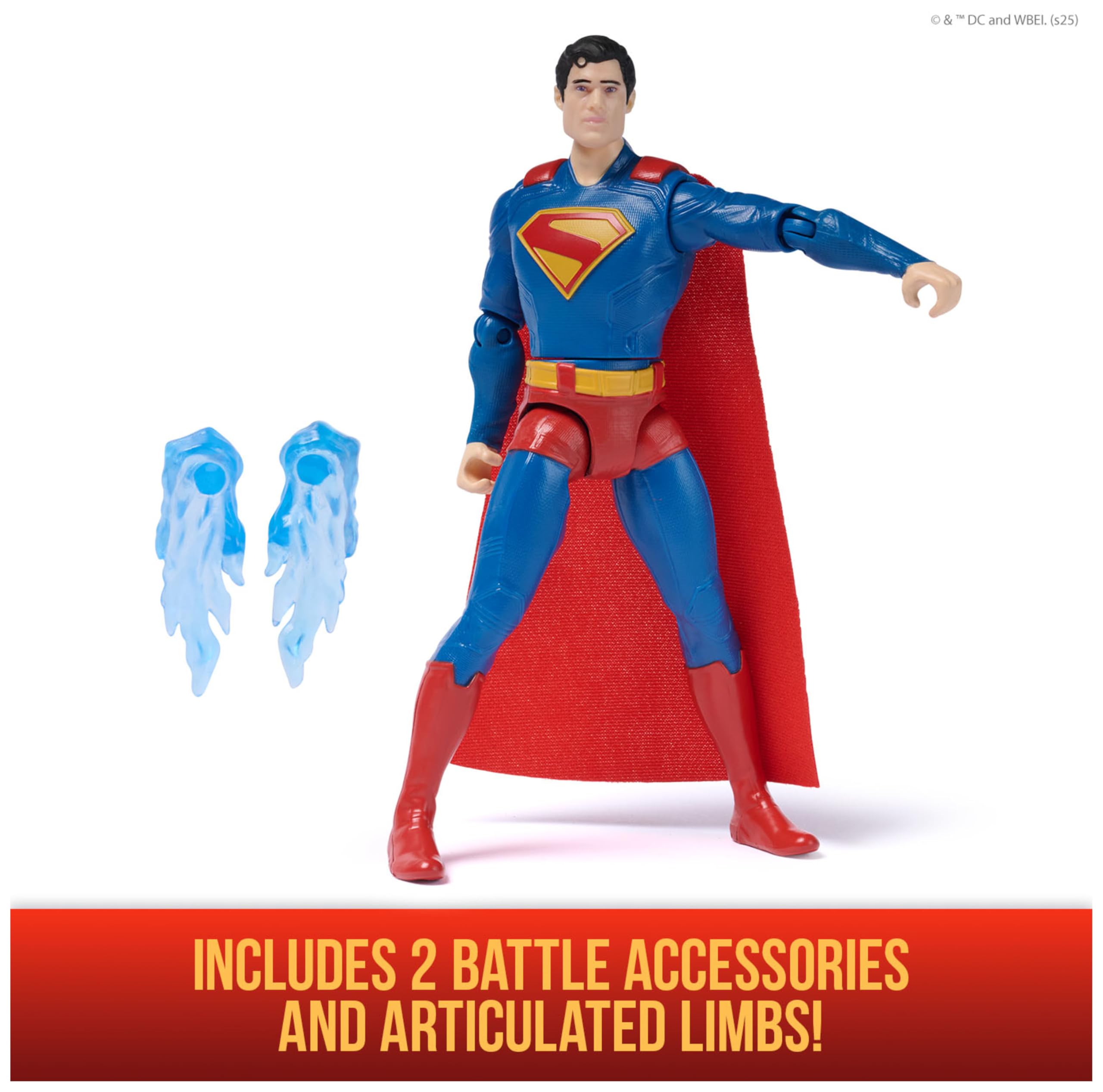 DC Comics Superman & Green Lantern Epic Strike 15-cm Action Figures with Accessories