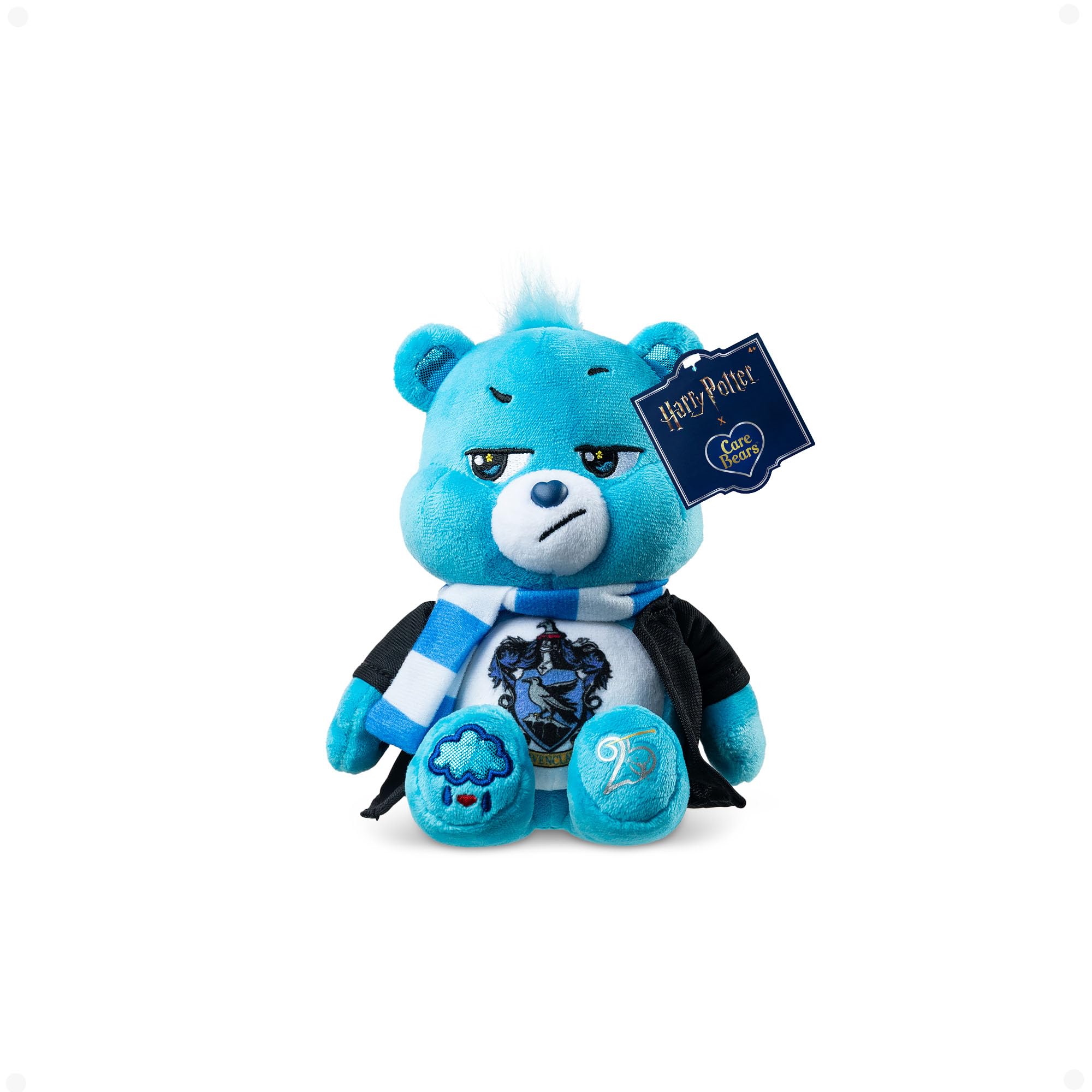 Care Bears Grumpy Bear Ravenclaw 8 Inch Plush | Harry Potter 25th Anniversary | Ages 4+ 3
