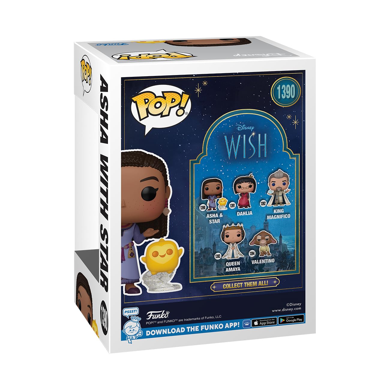 Funko Pop! Disney Wish – Asha &amp; Star Vinylfiguren-Sammelset 10