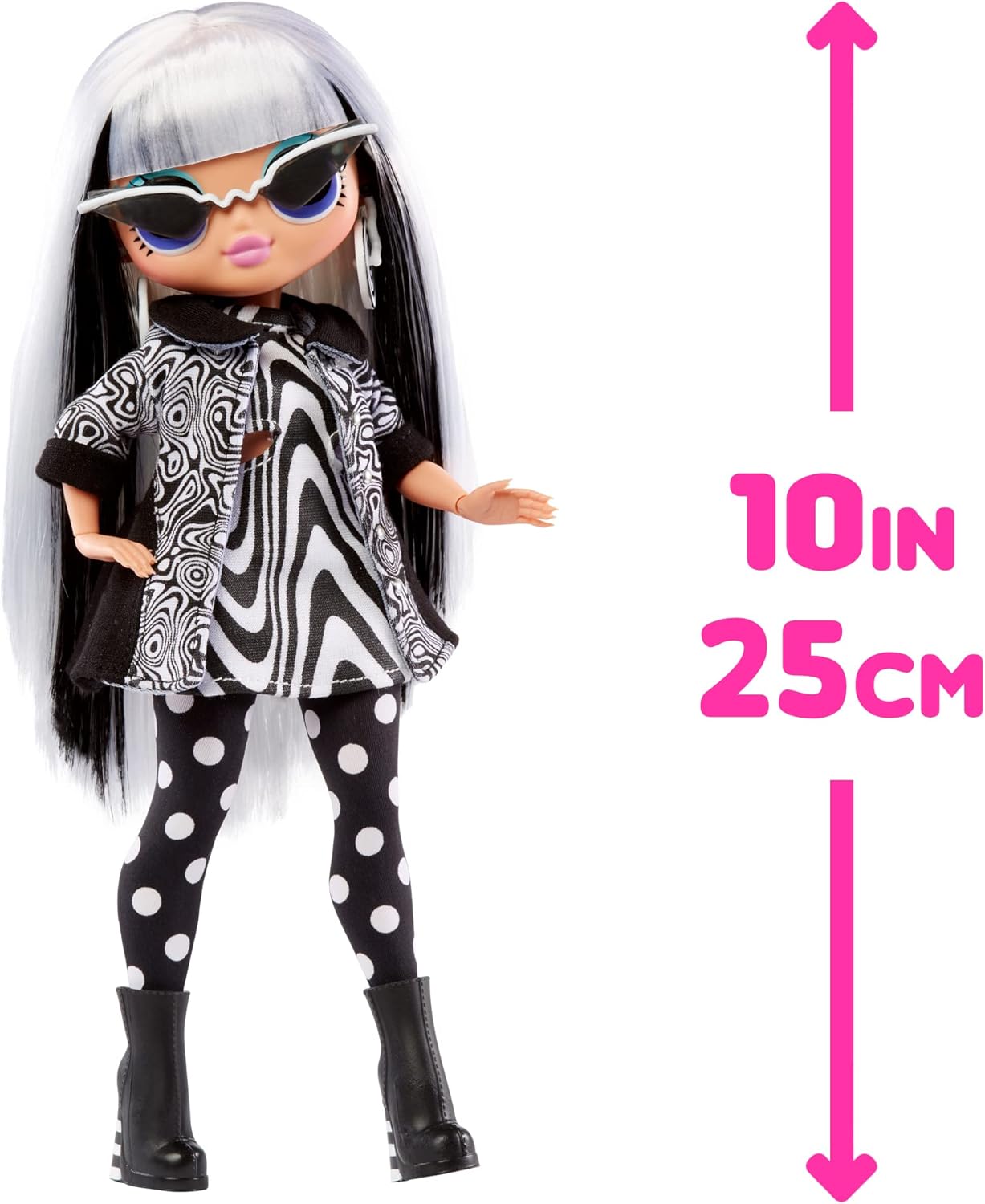 LOL Surprise OMG Fashion Doll - Groovy Babe - Articulated Collectible Doll with Fierce Fashion & Accessories, Ages 4+