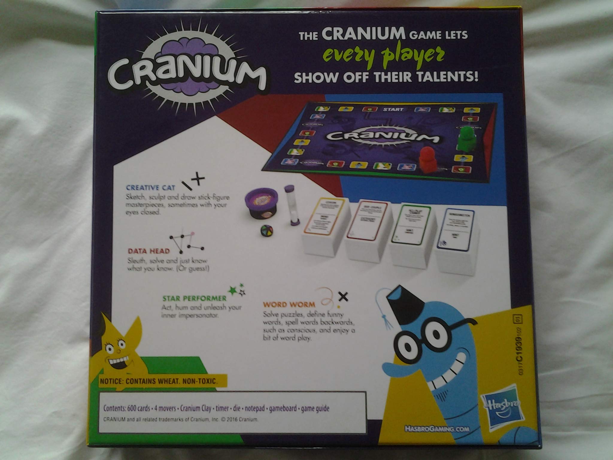 Hasbro Gaming Cranium Game Board Game 8
