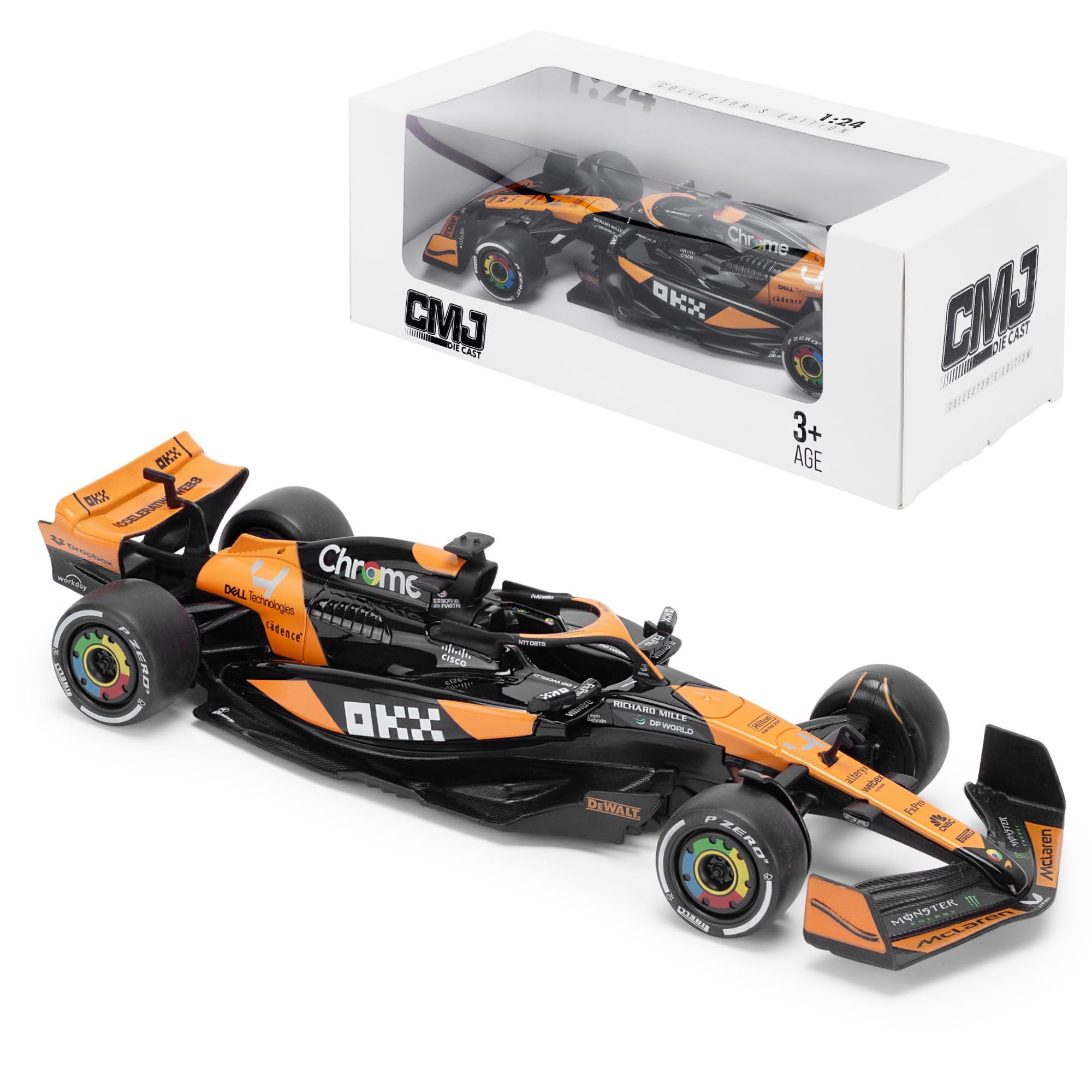 McLaren F1 1:24 Scale Die-Cast Model Car - 2024 Collectors Edition