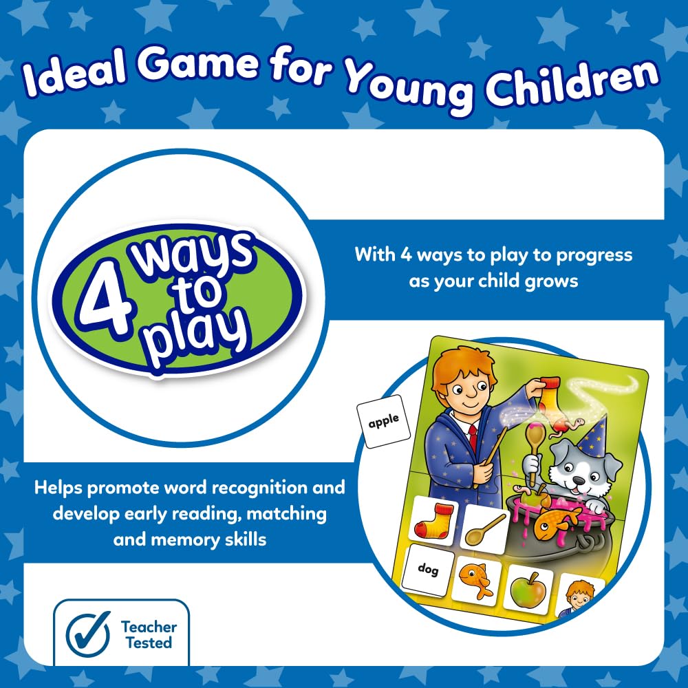 Orchard Toys Word Wizards Rechtschreibspiel – Lernkartenspiel für Kinder 3