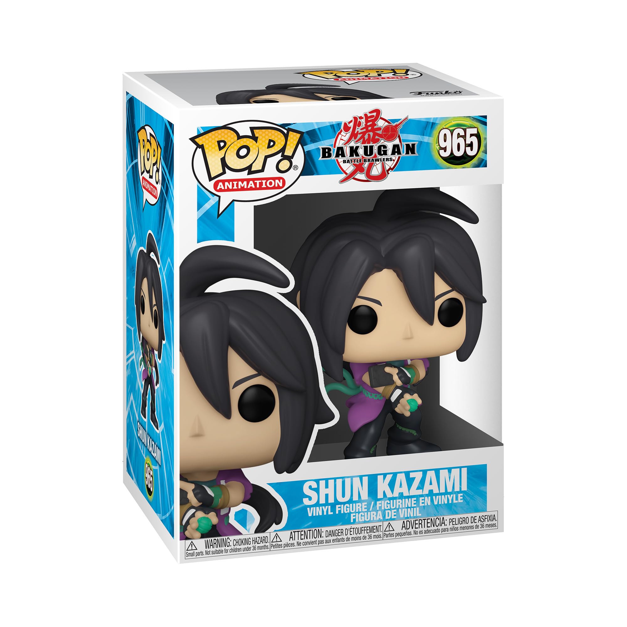 Funko Pop! Animation Bakugan Battle Brawlers - Shun Kazami Vinyl Figure #965 3