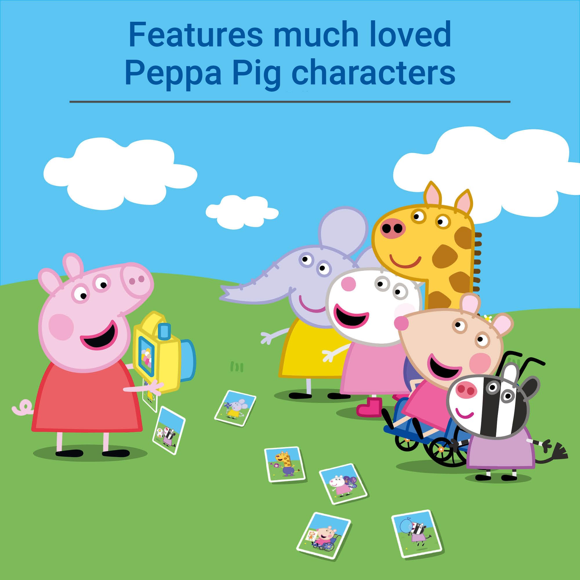 Ravensburger Peppa Pig Funny Photo Kids Game - Board Game for Children, 2-4 Players 5