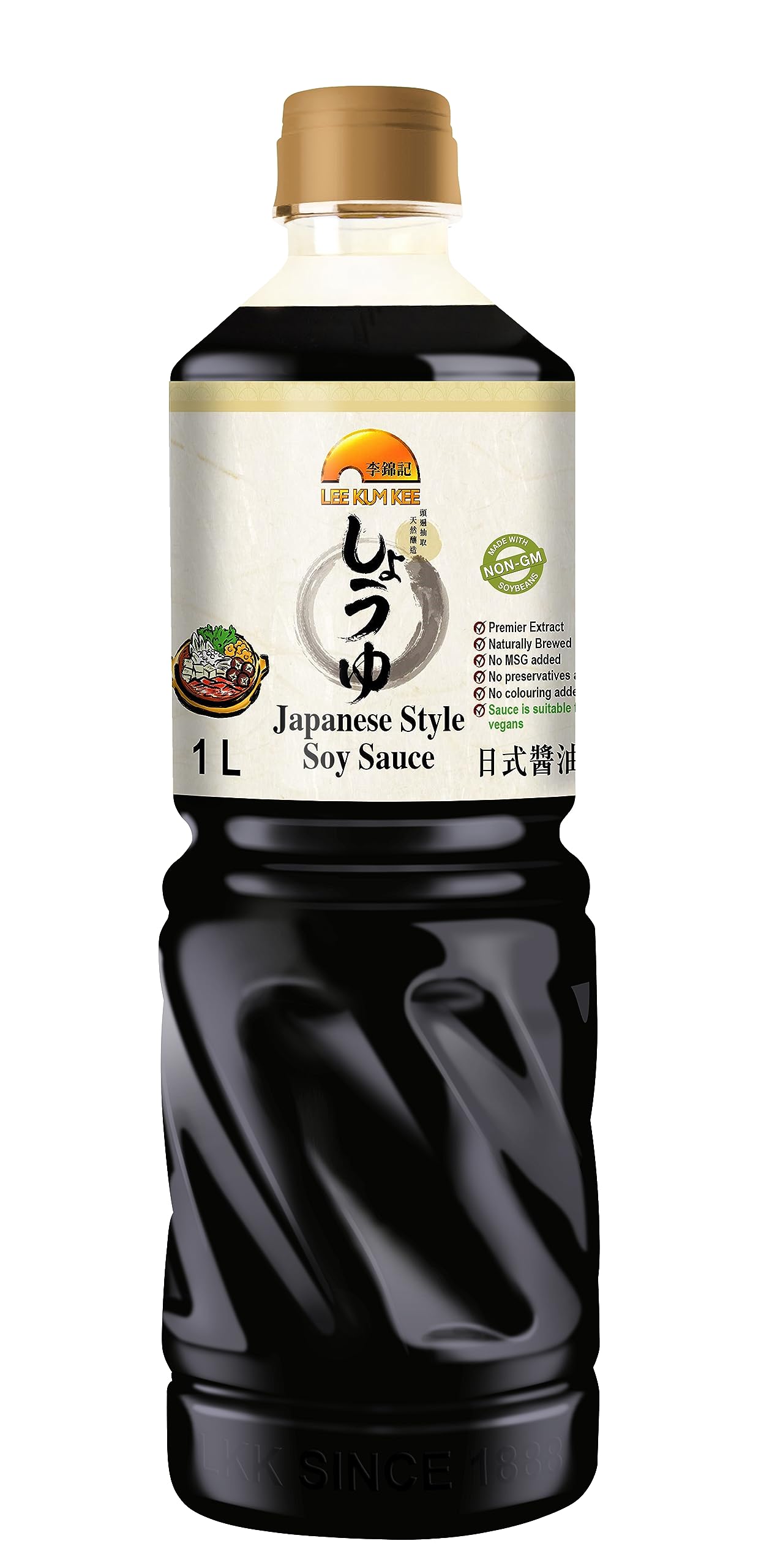 Lee Kum Kee Japanese Style Premium Soy Sauce 1L