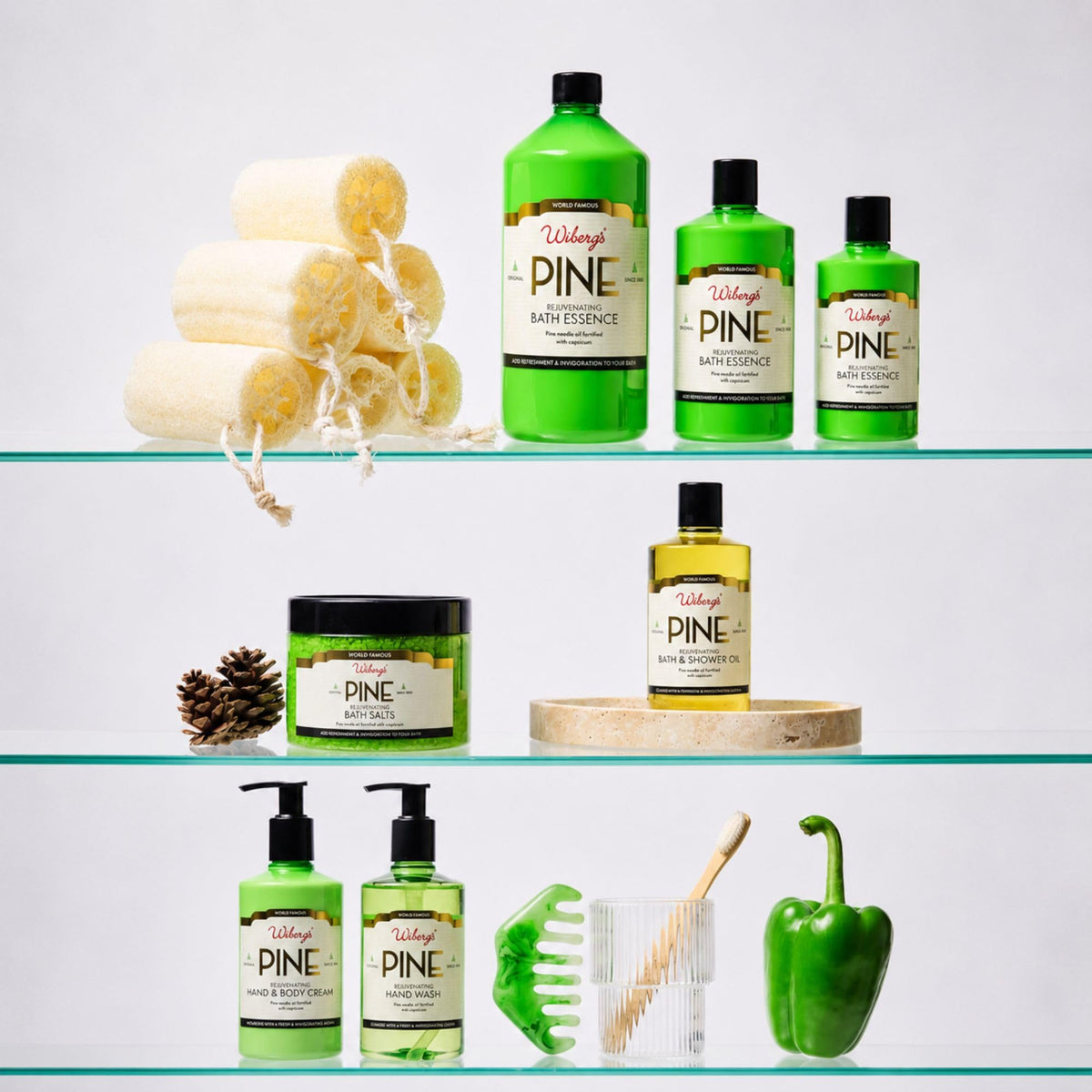 Wiberg's Pine Bath Essence - 500ml | Relaxing & Refreshing Bath Oil 8
