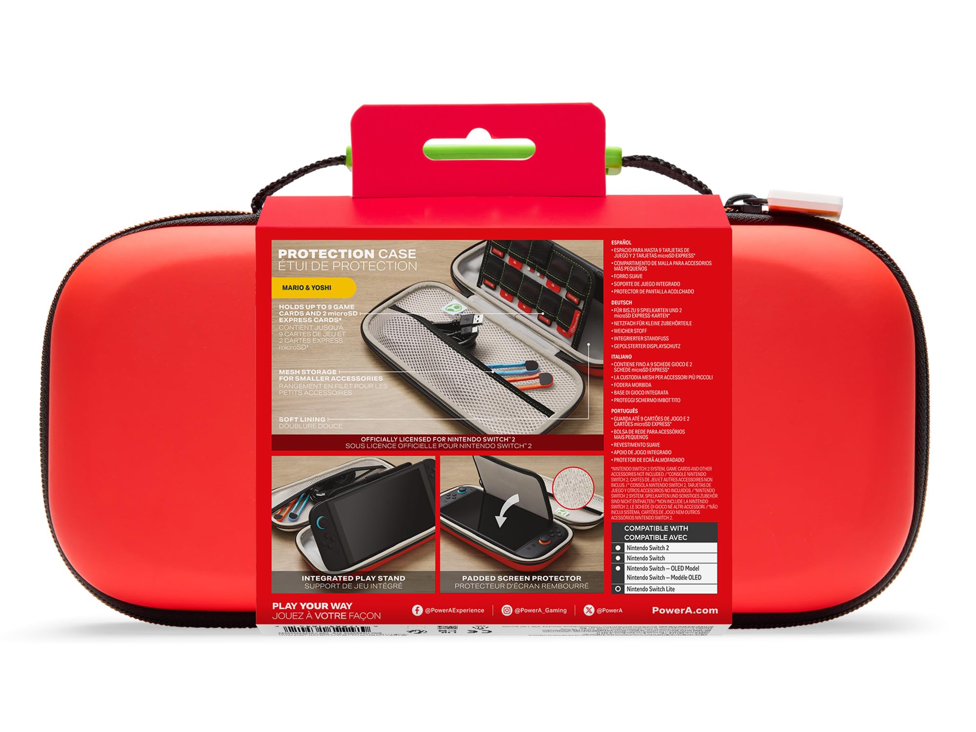PowerA Protection Case for Nintendo Switch Family [Mario & Yoshi]