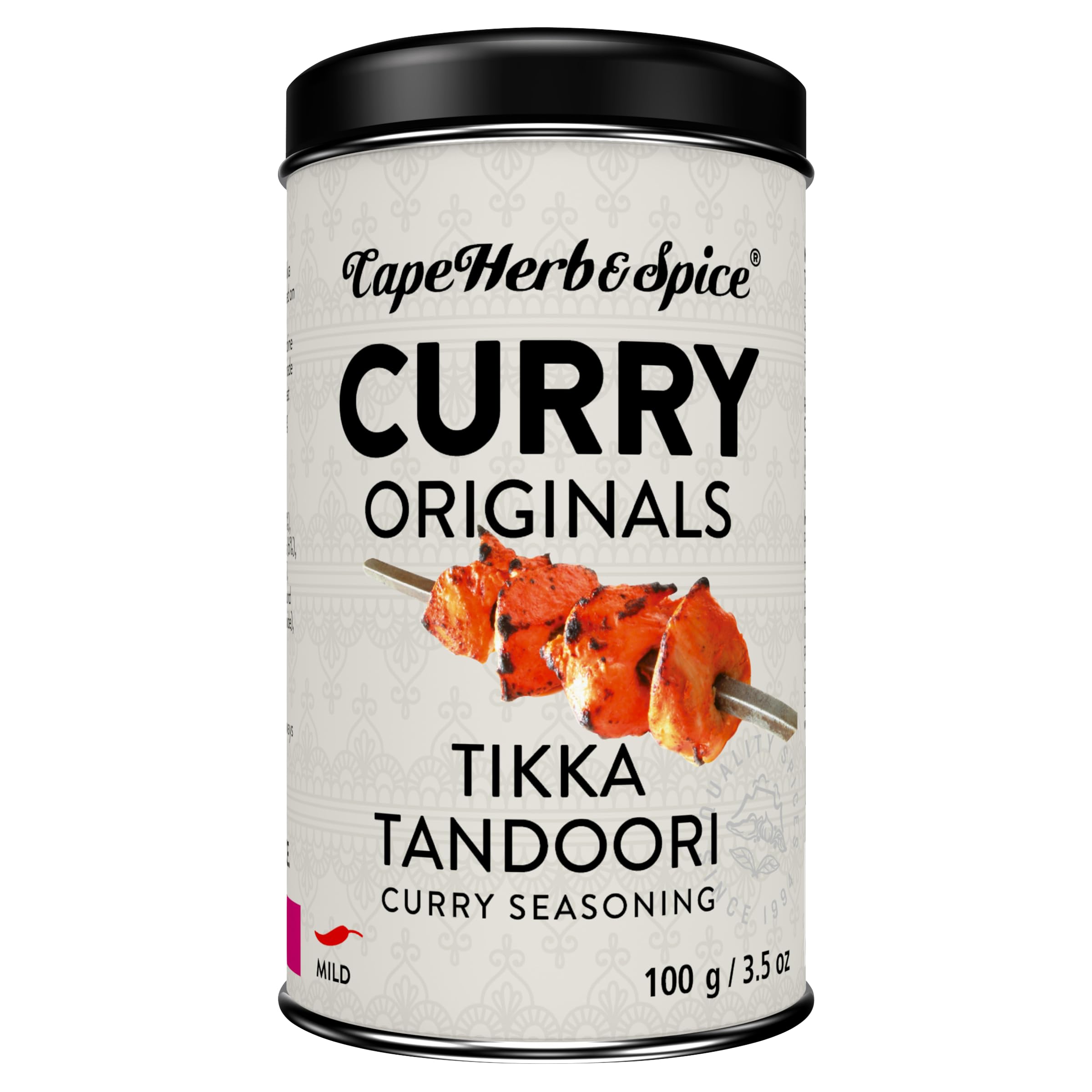 Cape Herb & Spice Curry Originals Tikka Tandoori Curry Seasoning Condiment