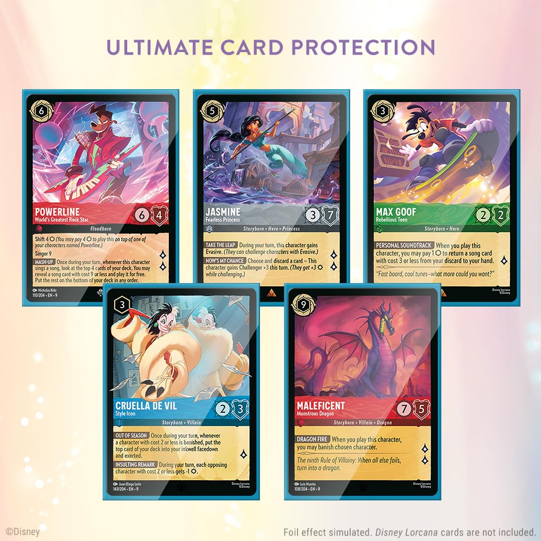 Ravensburger Disney Lorcana Trading Card Game 65 Goofy Card Sleeves 4