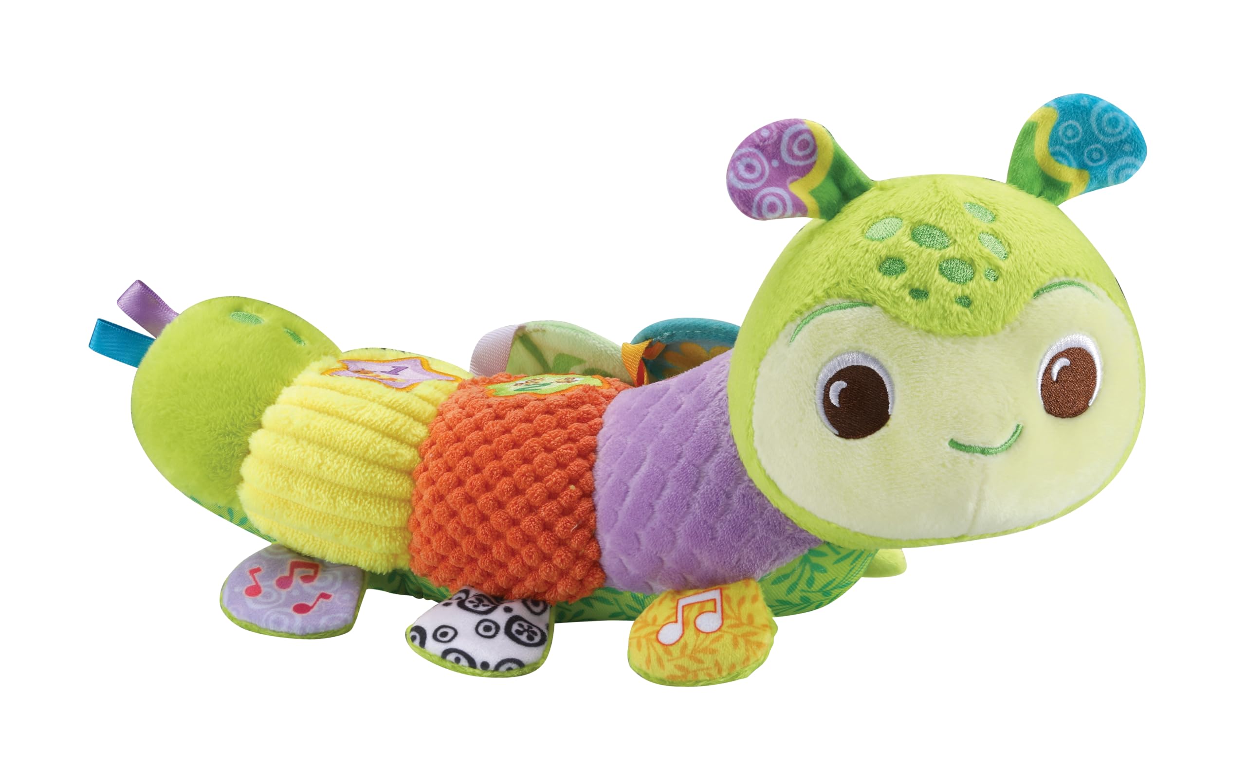 VTech Snugglepillar Sensory Caterpillar Toy - 7 Textures & Educational Lights for 3M+
