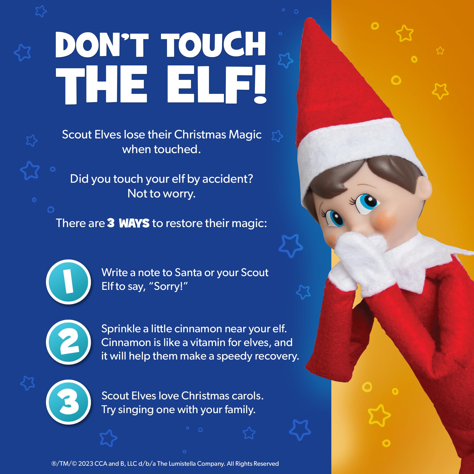 The Elf on the Shelf: A Christmas Tradition - Boy Scout Elf with Blue Eyes 3