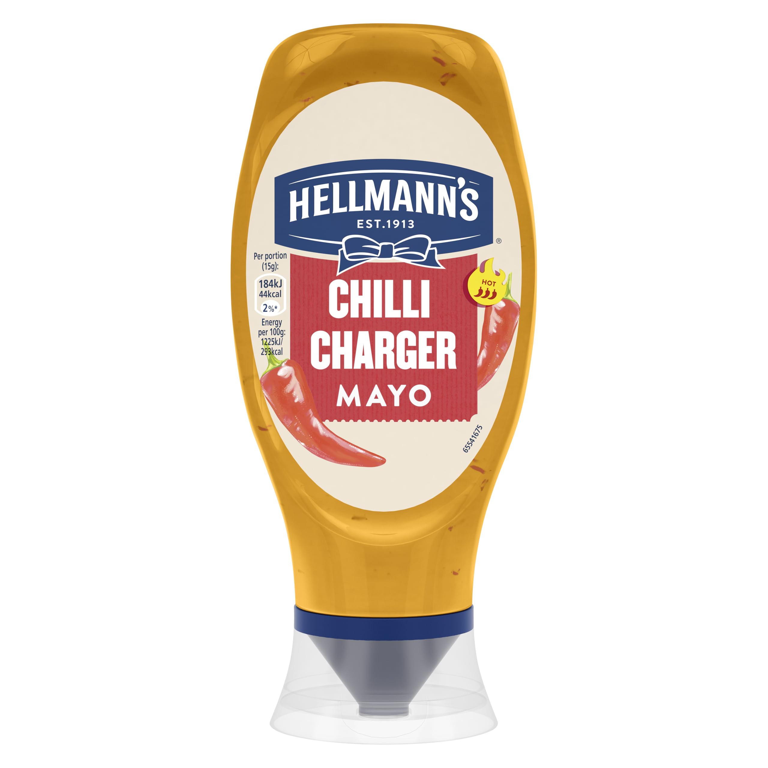 Hellmann's Chilli Charger Mayonnaise - Creamy & Fiery Kick | 430ml Bottle