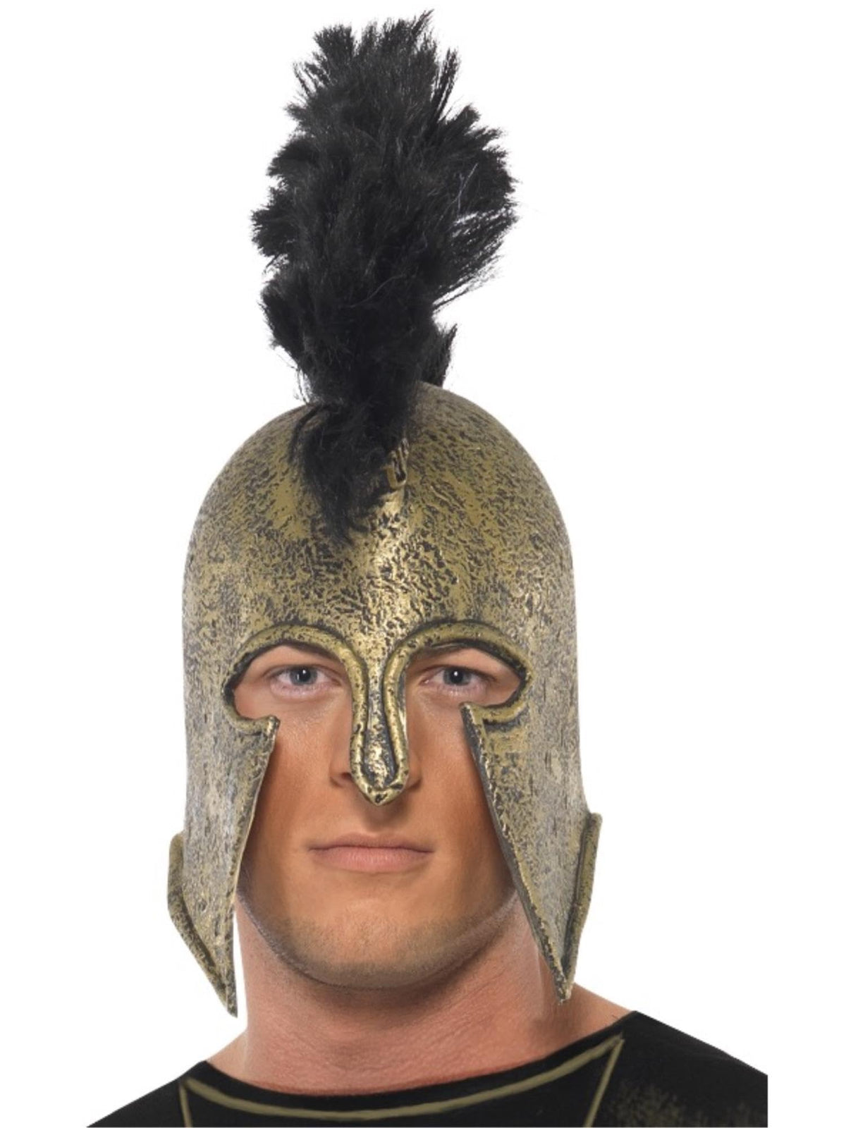 Smiffys Achilles Helmet - Bronze Adult Costume Accessory | One Size Plastic
