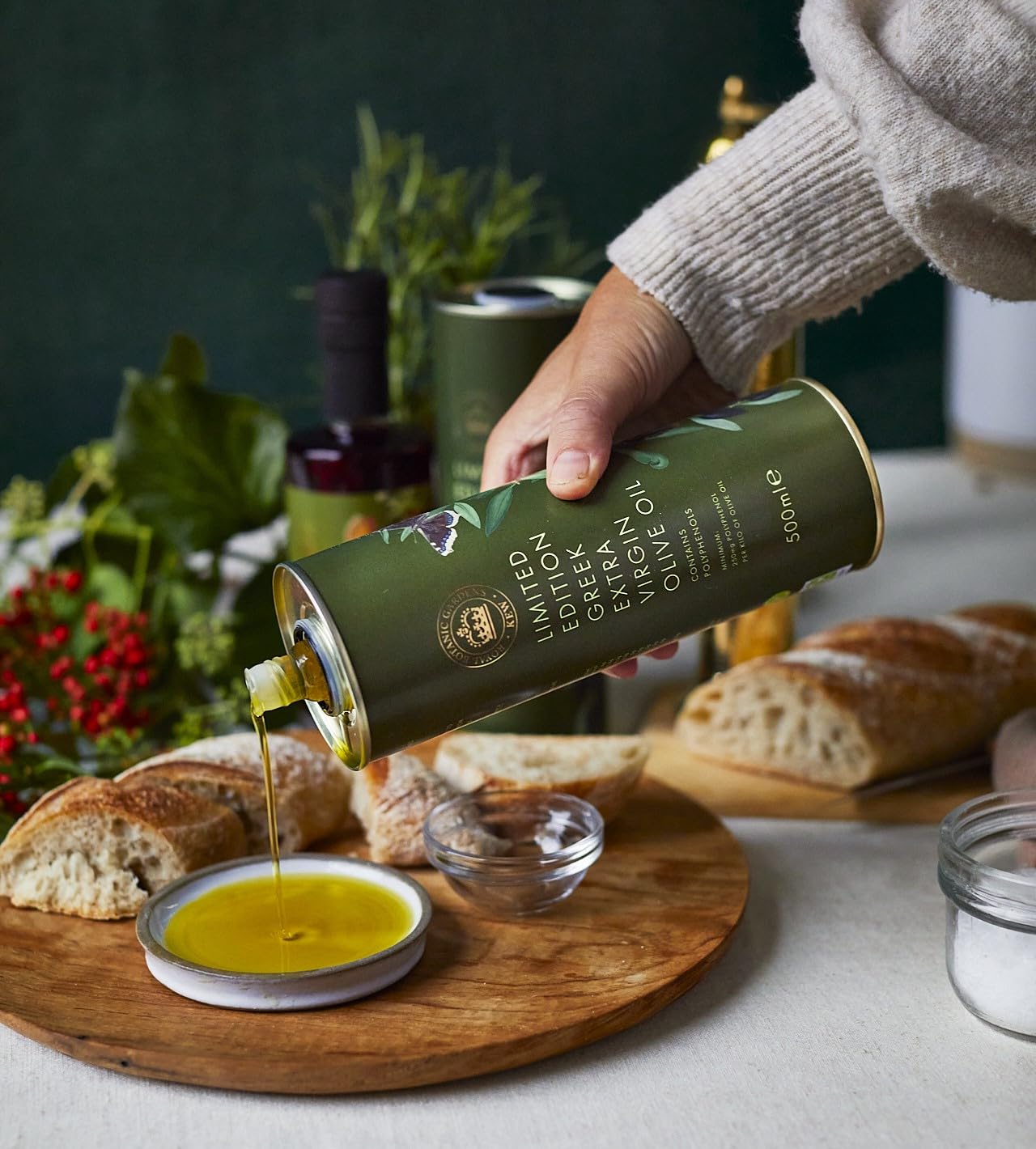 Odysea x Kew Gardens - High Polyphenol Greek Extra Virgin Olive Oil 500ml