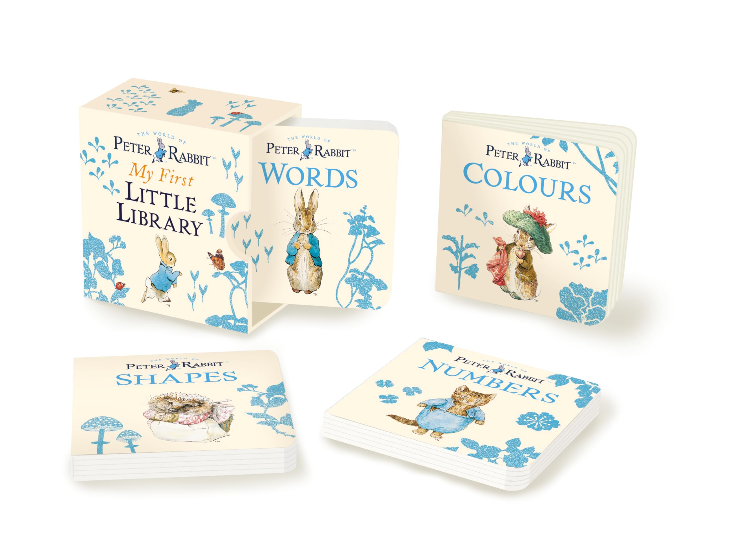 Warne Scope Mounts Peter Rabbit My First Little Library Board Book Set | Early Learning Colours 3