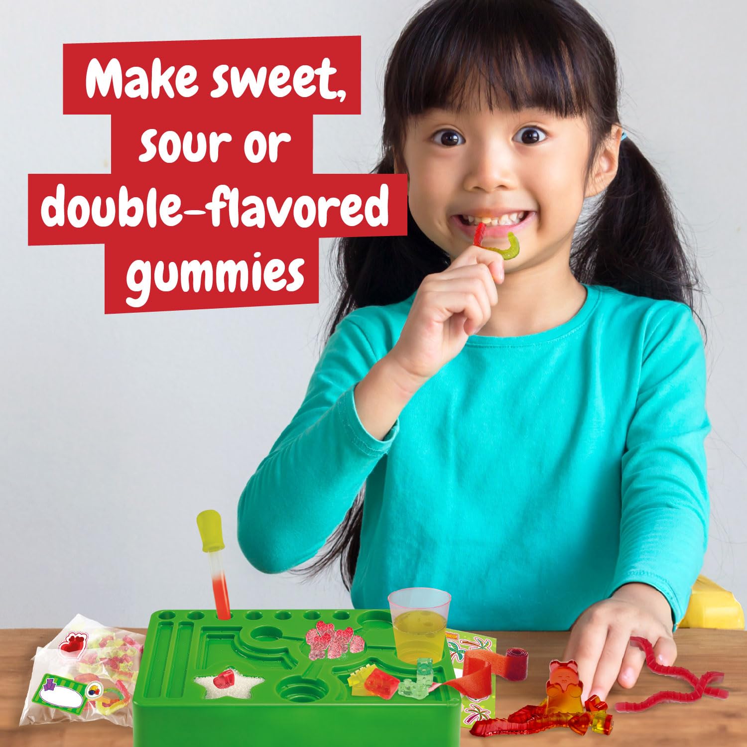 Science4you Gummy Sweets Lab for Kids – Candy Making Kit with 19 Shapes & Flavors 3