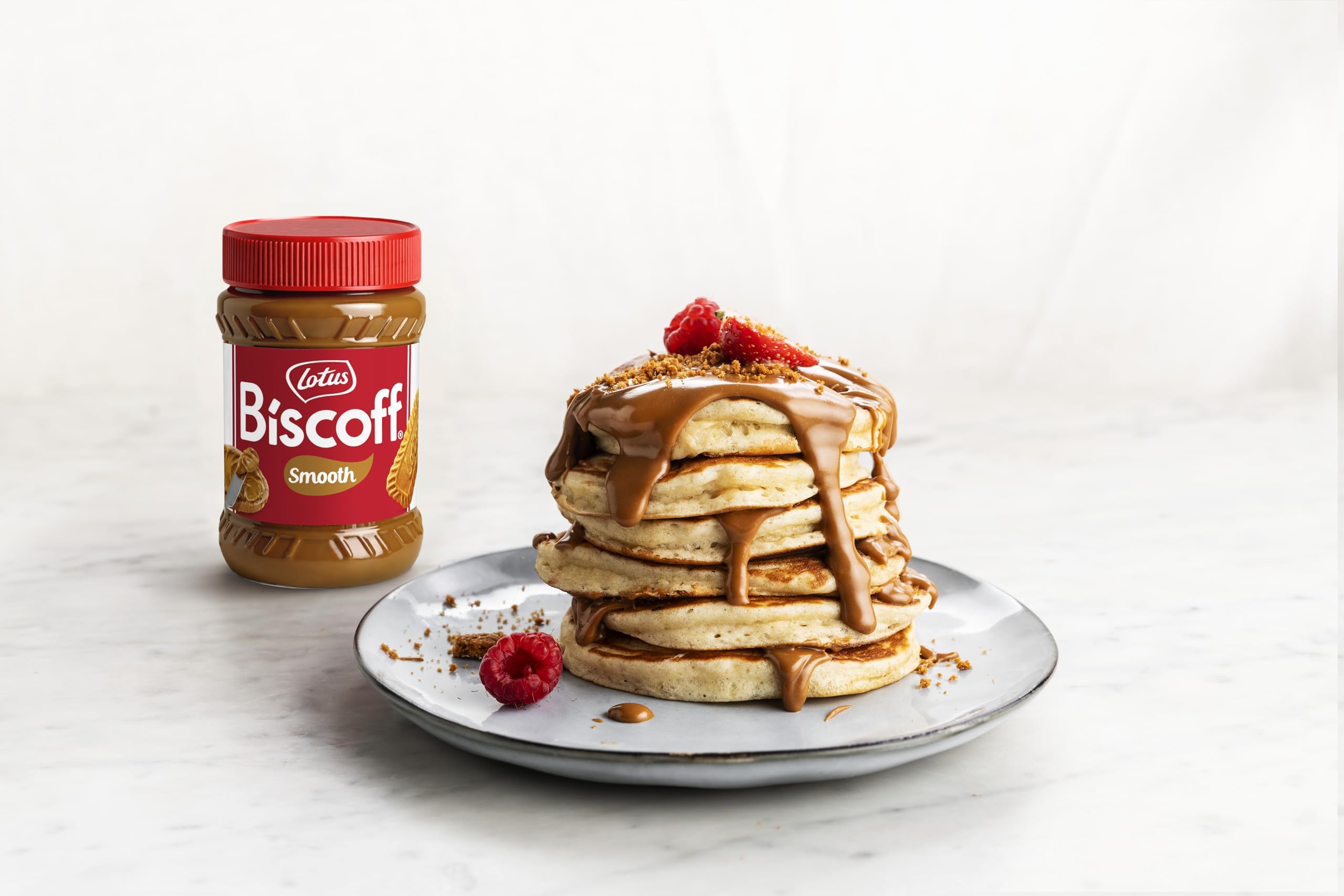 Biscoff Smooth Spread - Caramelised Biscuit Flavour | 720g Jar | Vegan | Nut-Free Facility 5