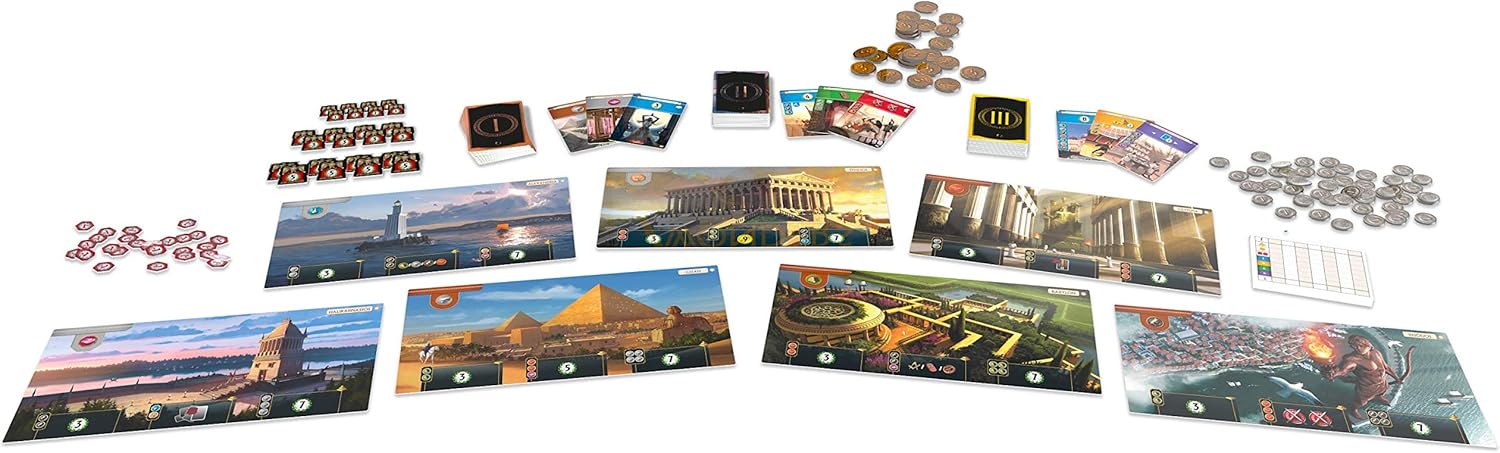Repos Production 7 Wonders 2nd Edition Board Game 12